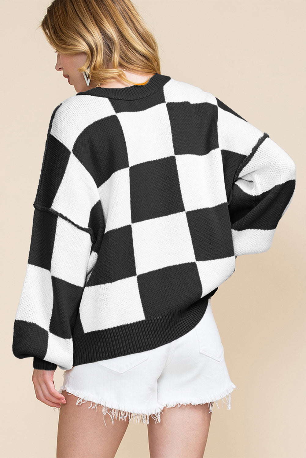 Checkered Sweater