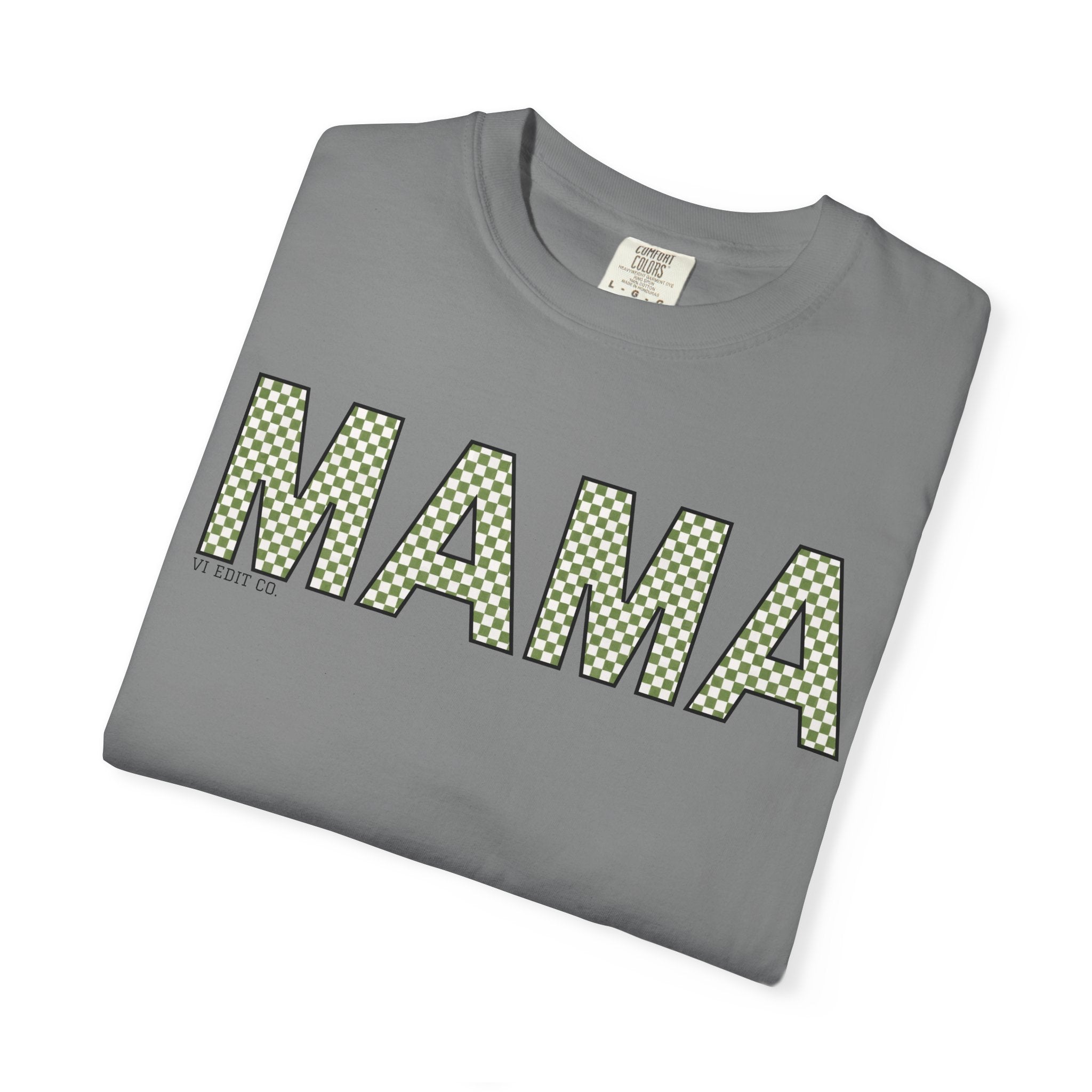 MAMA Chevron Letters T-Shirt | Mama Typography Tee
