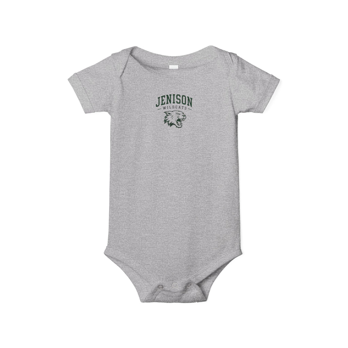 Jenison Bulldogs Infant Onesie – Cute School Mascot Baby Bodysuit