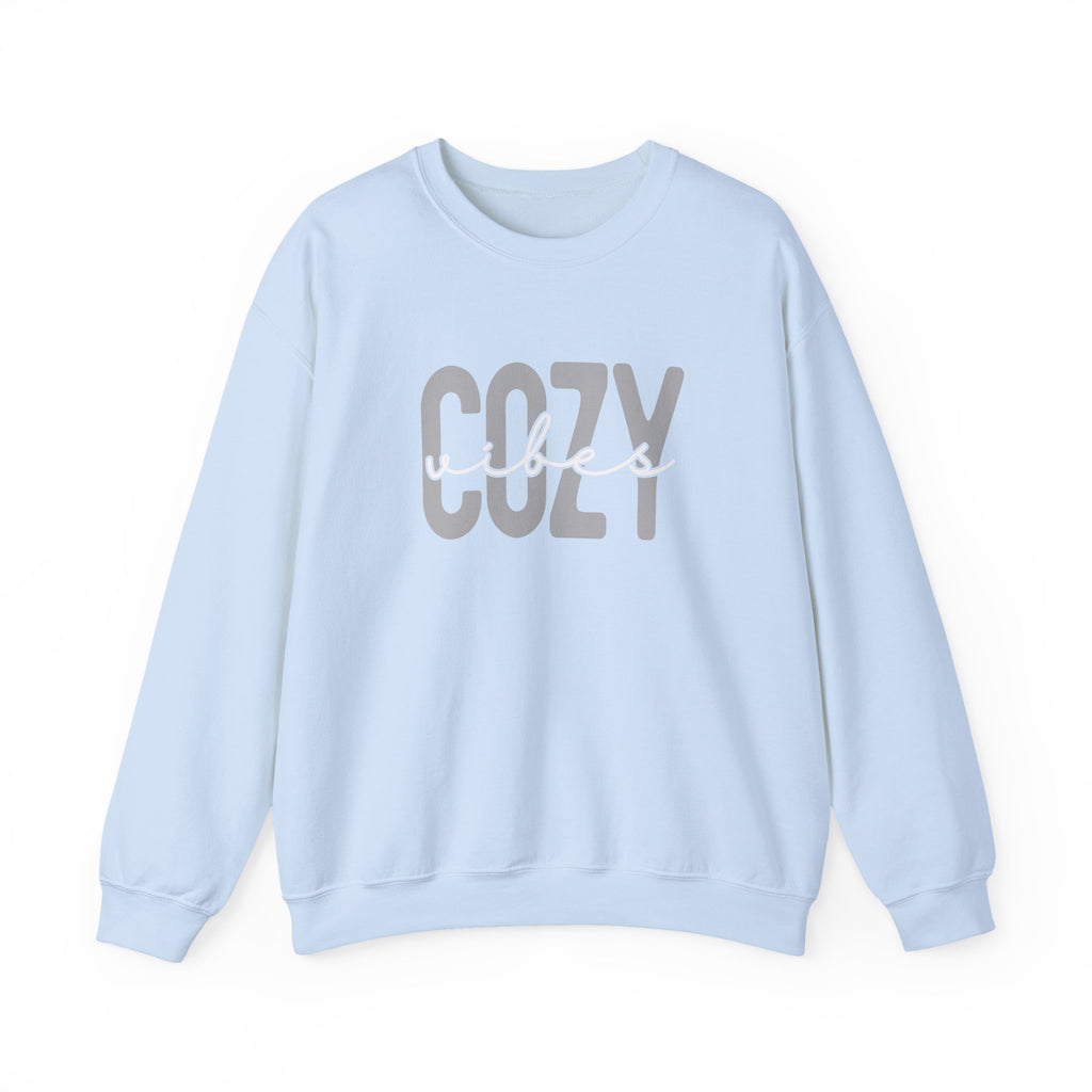 Cozy Crewneck Sweatshirt – 'COZY' Graphic Pullover for Relaxing & Loungewear