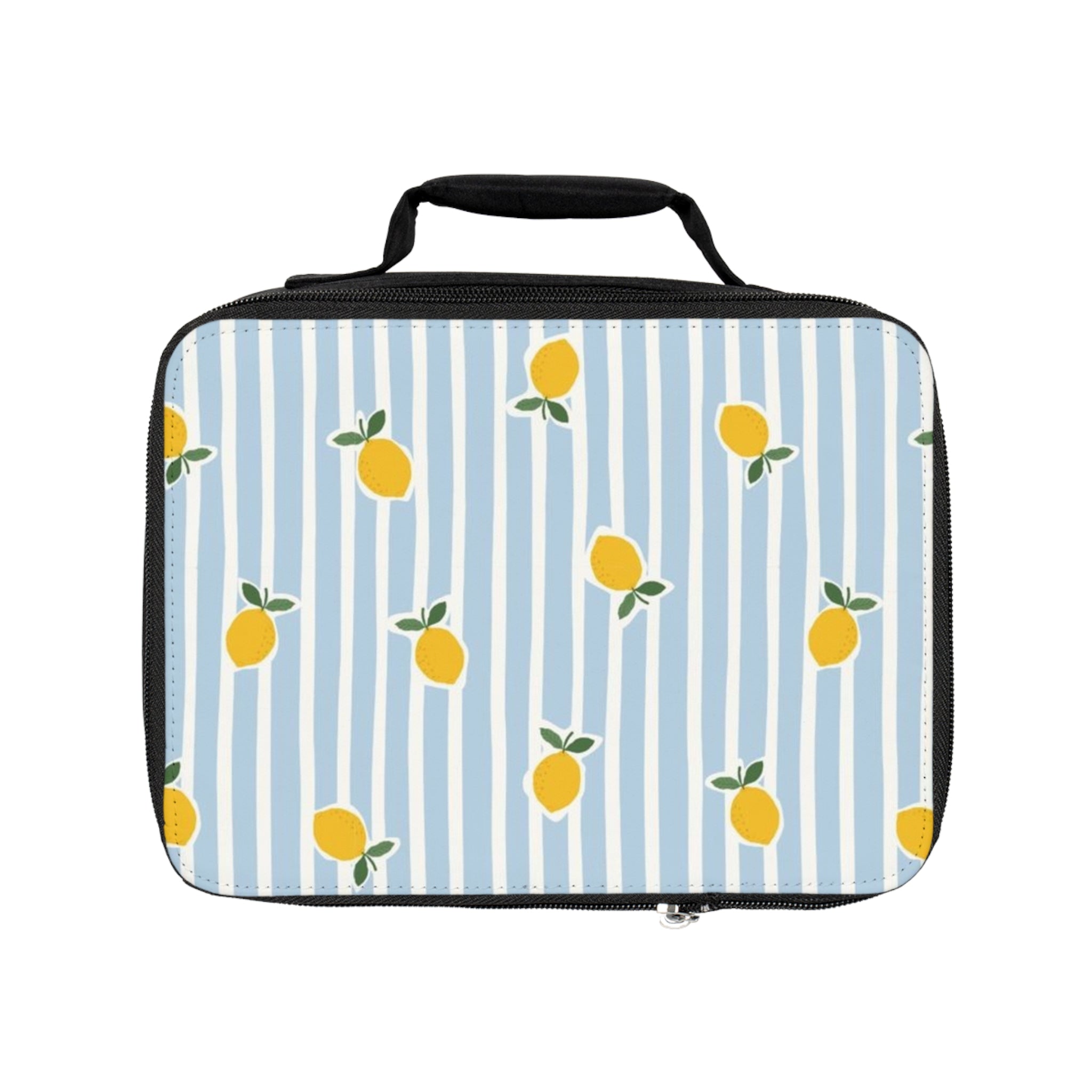 Lemon Stripe Lunch Bag