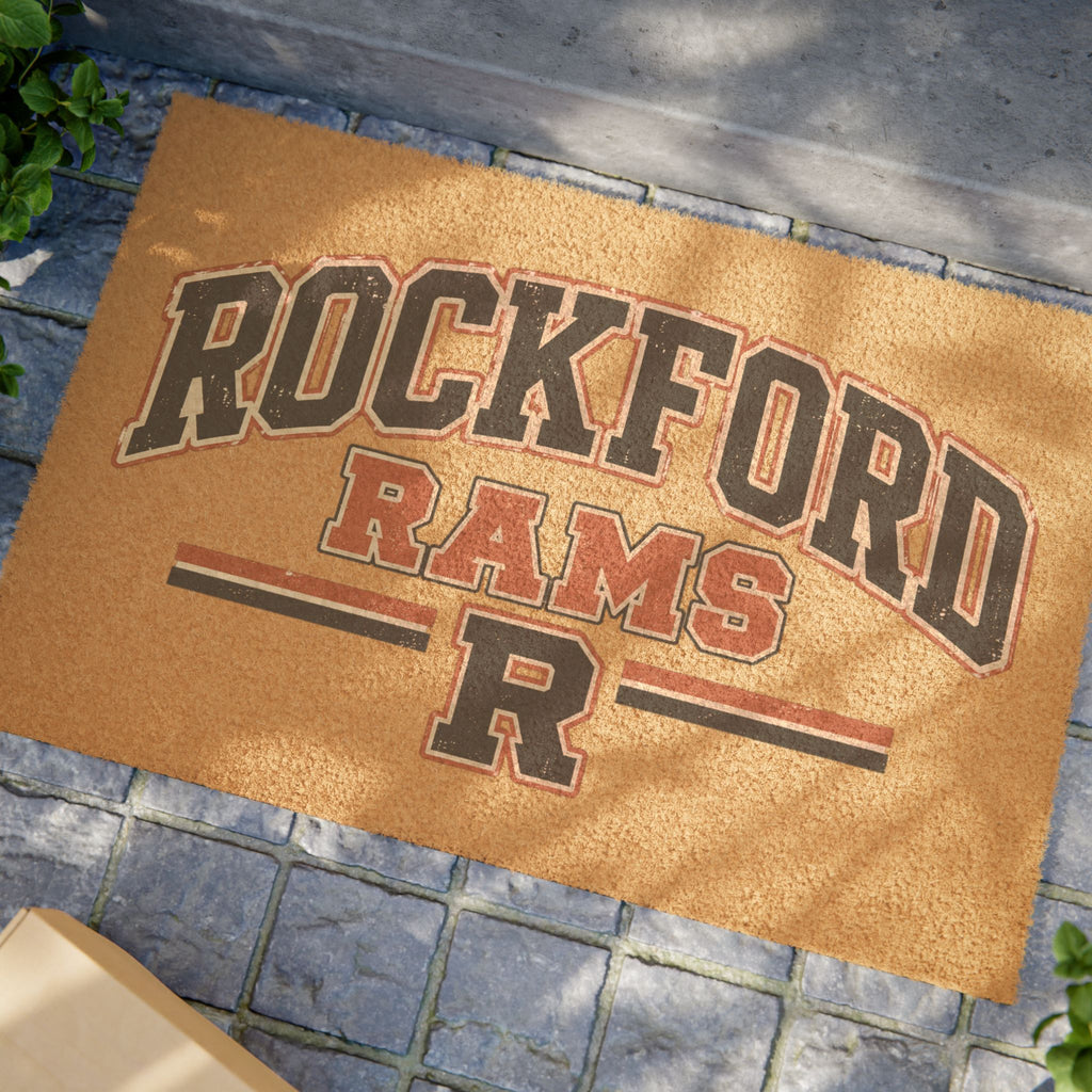 Rockford Rams Welcome Mat