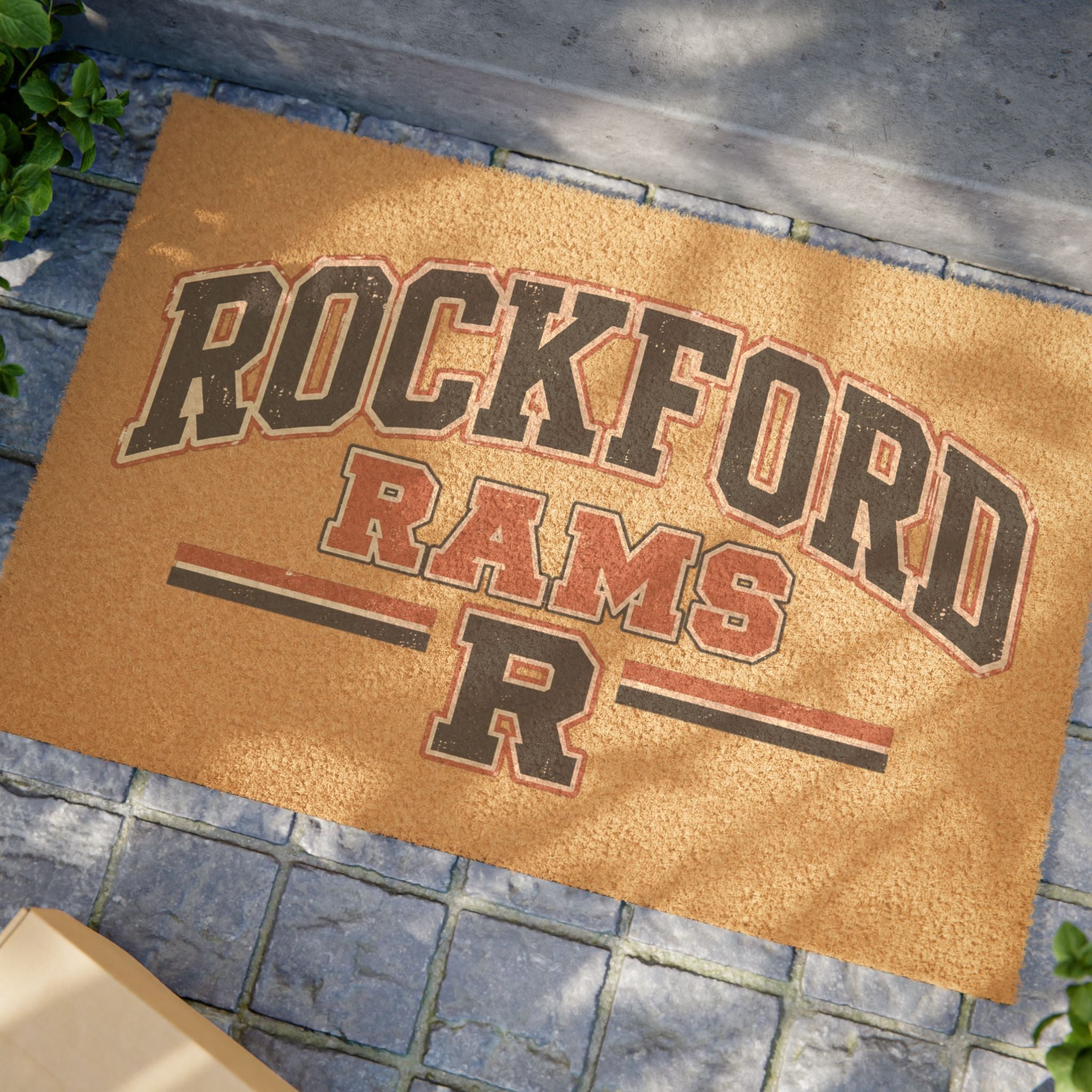 Rockford Rams Welcome Mat