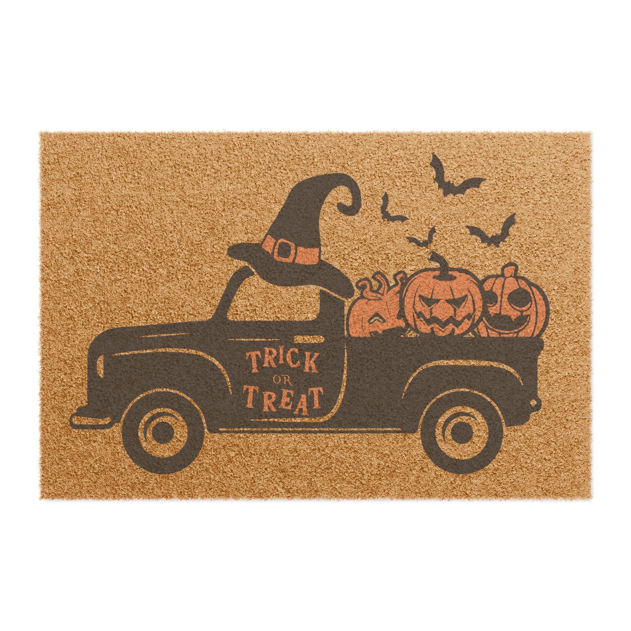 Trick or Treat Truck Welcome Mat