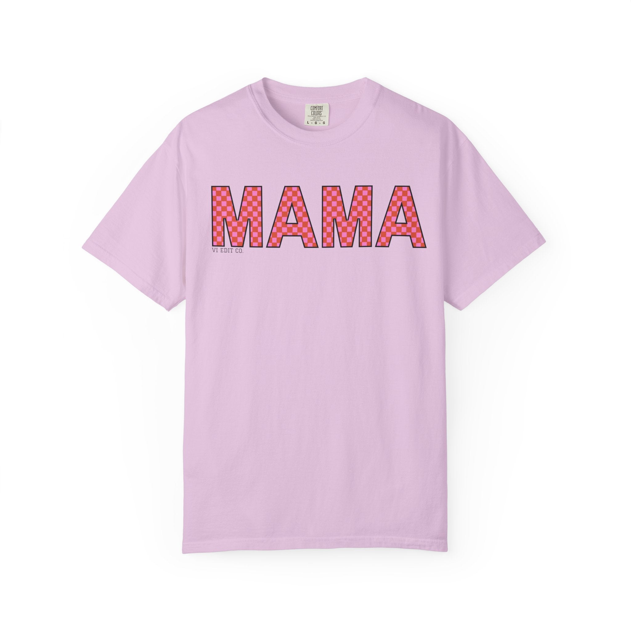 MAMA floral applique T-shirt | Mama graphic tee