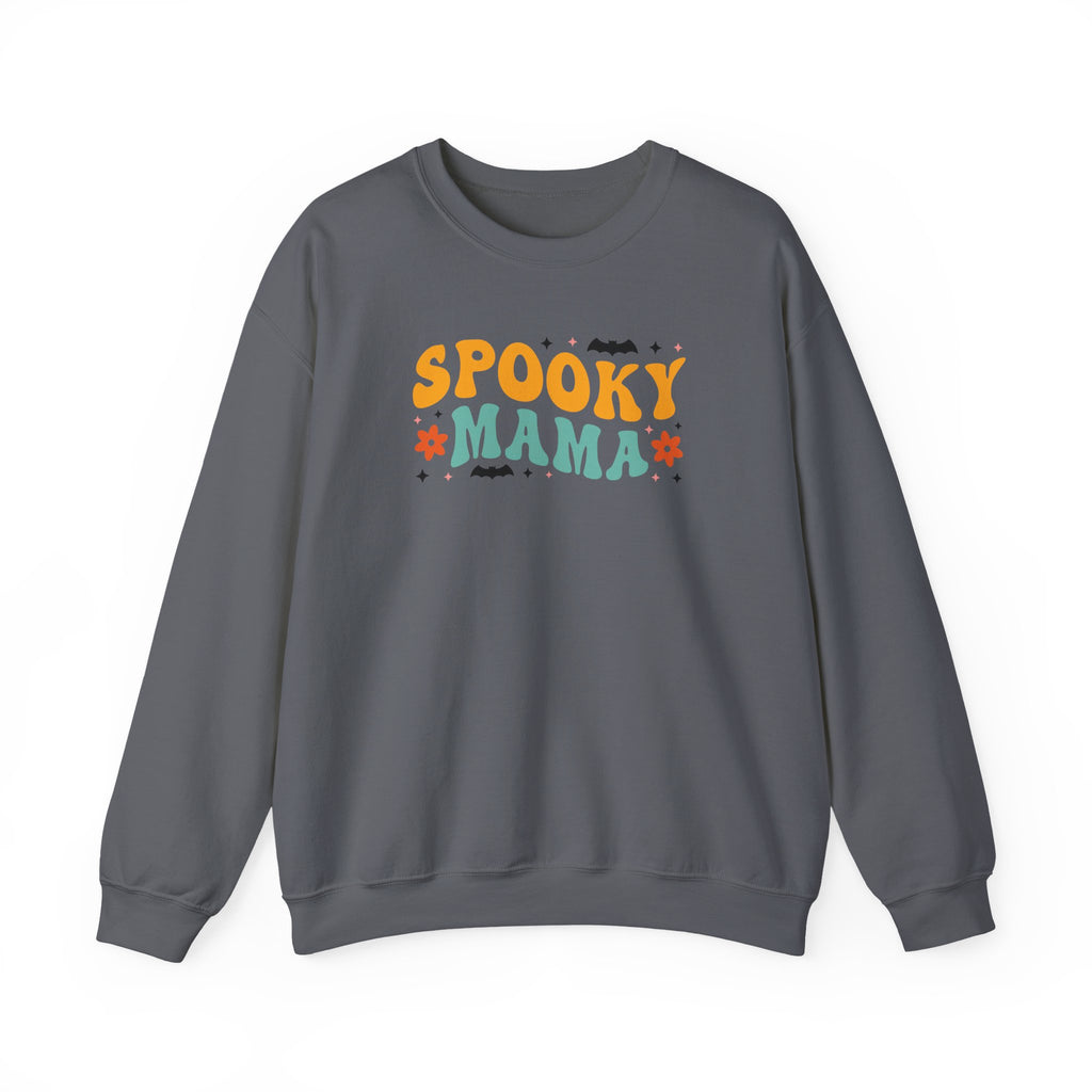 Spooky Mama Sweatshirt — Halloween Mom Crewneck