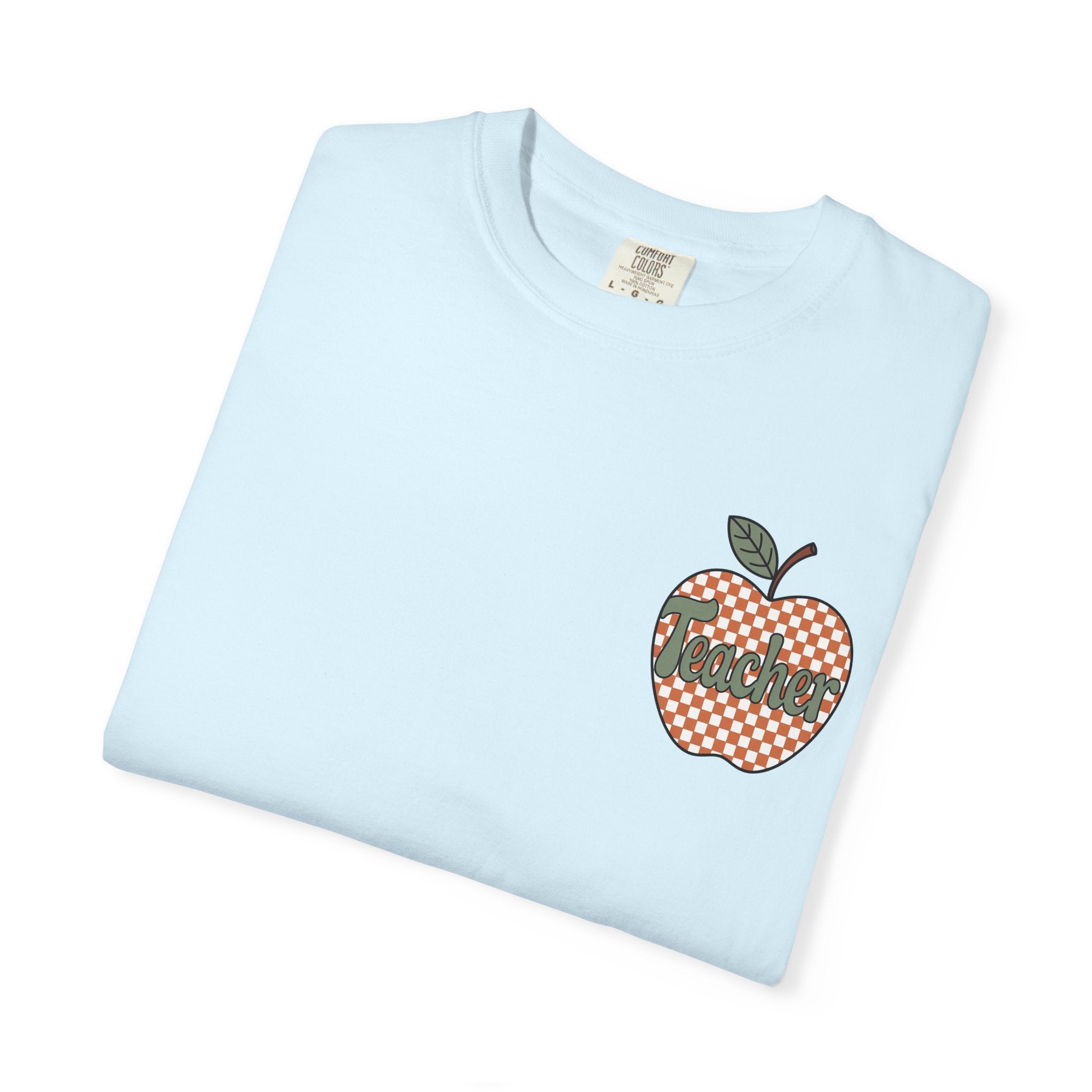 Apple Checkerboard Graphic T-Shirt