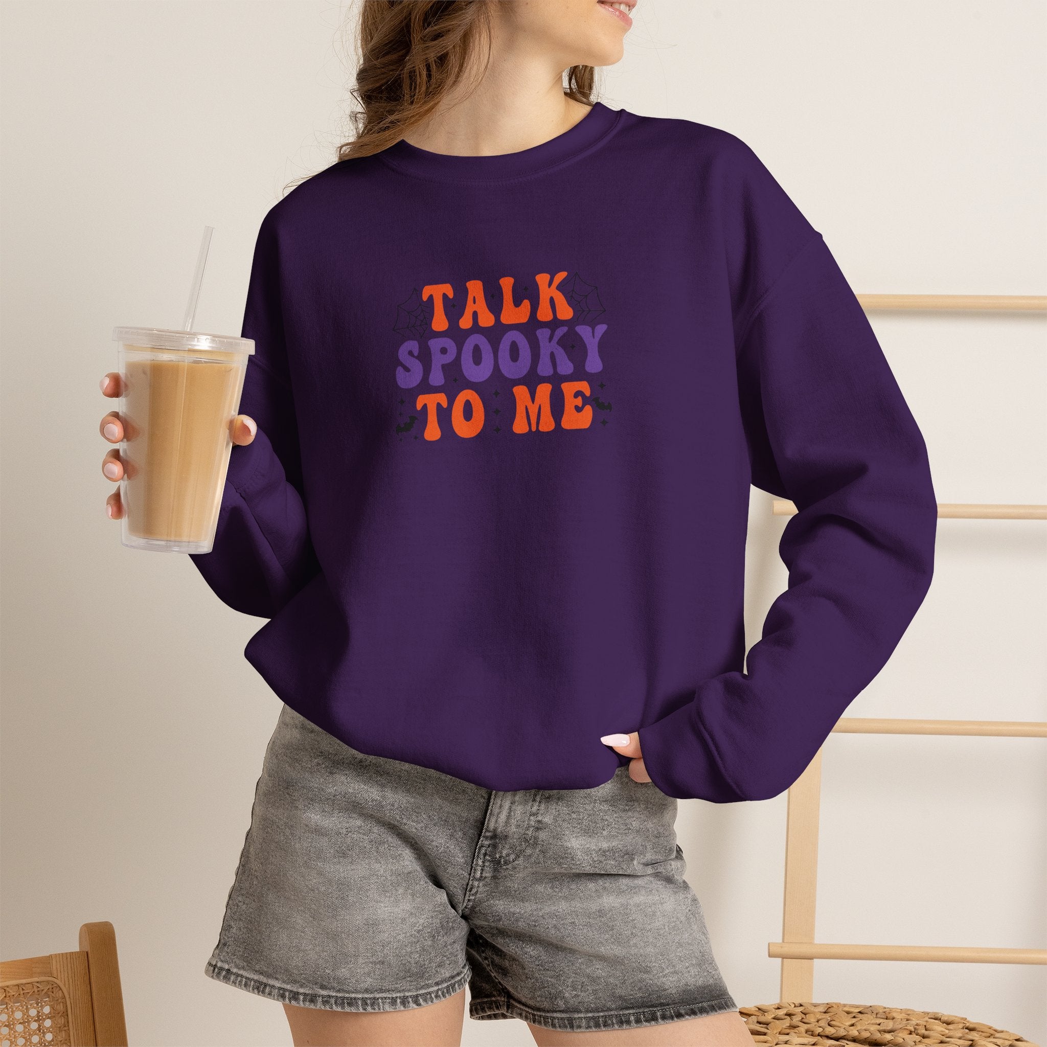Talk Spooky To Me Crewneck