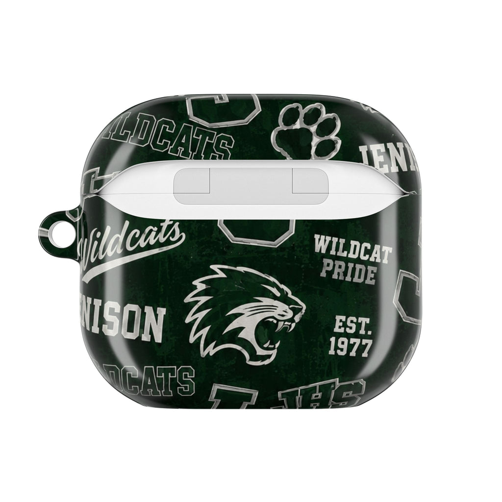 Wildcats Jenison AirPod Case – Green School Spirit Protective Cover