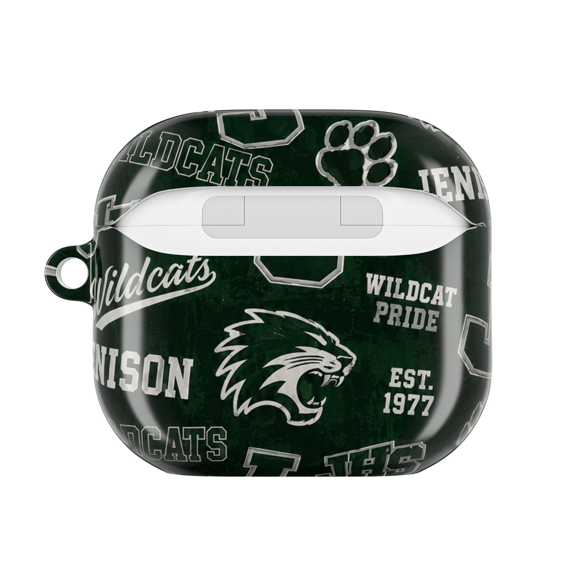 Wildcats Jenison AirPod Case – Green School Spirit Protective Cover