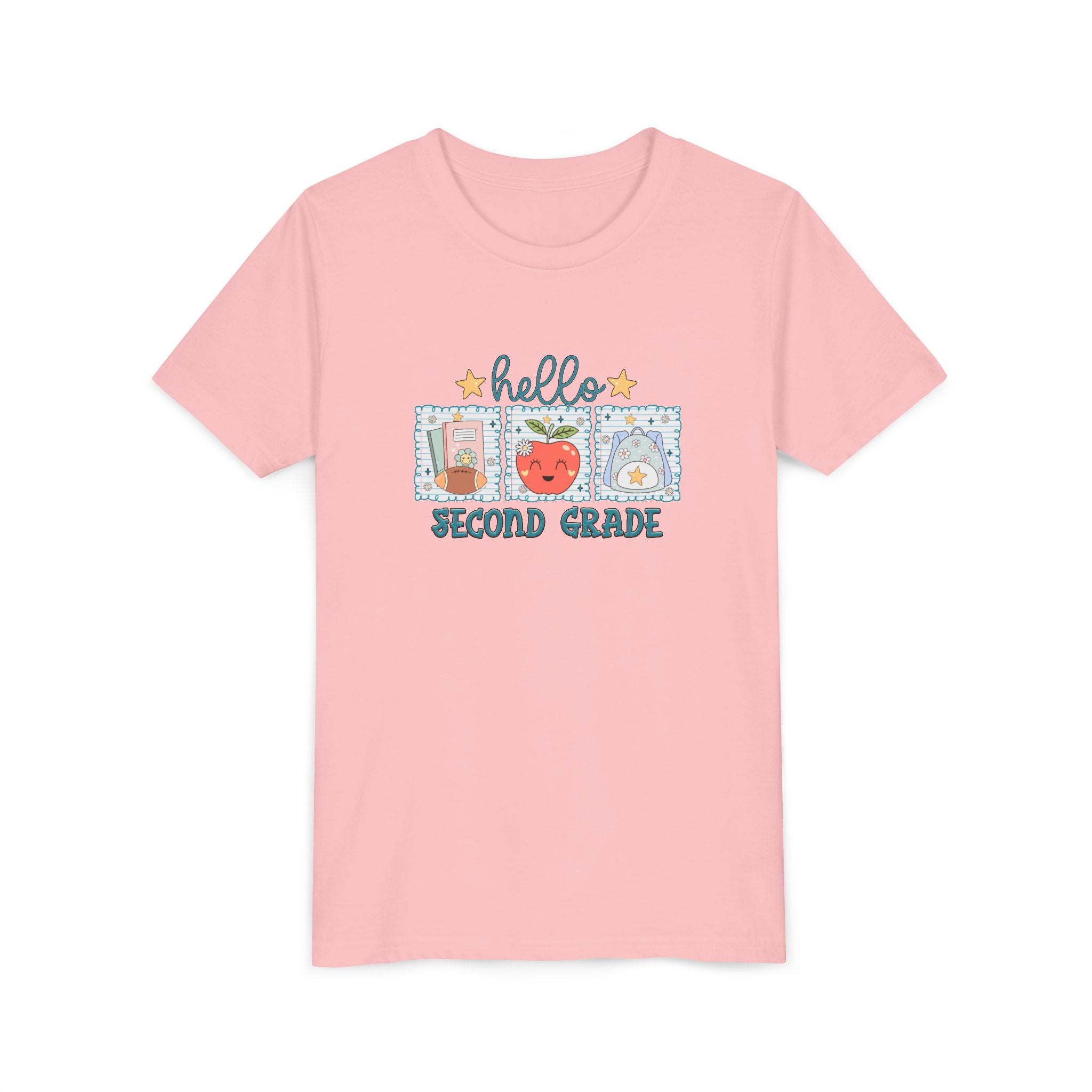 Hello 2nd Grade Tee - Youth