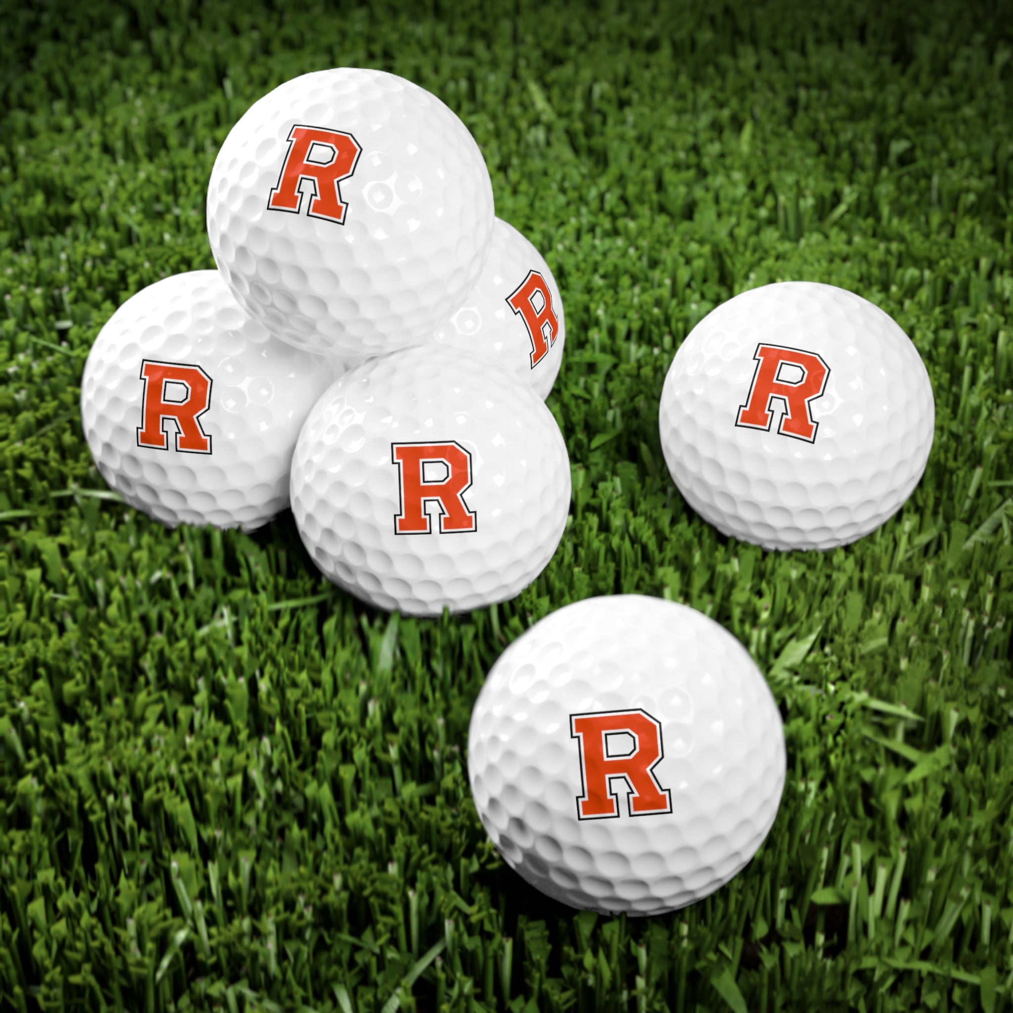 Rockford Golf Balls, 6pcs