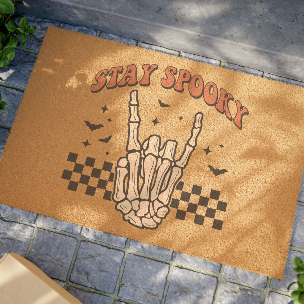 Stay Spooky Welcome Mat