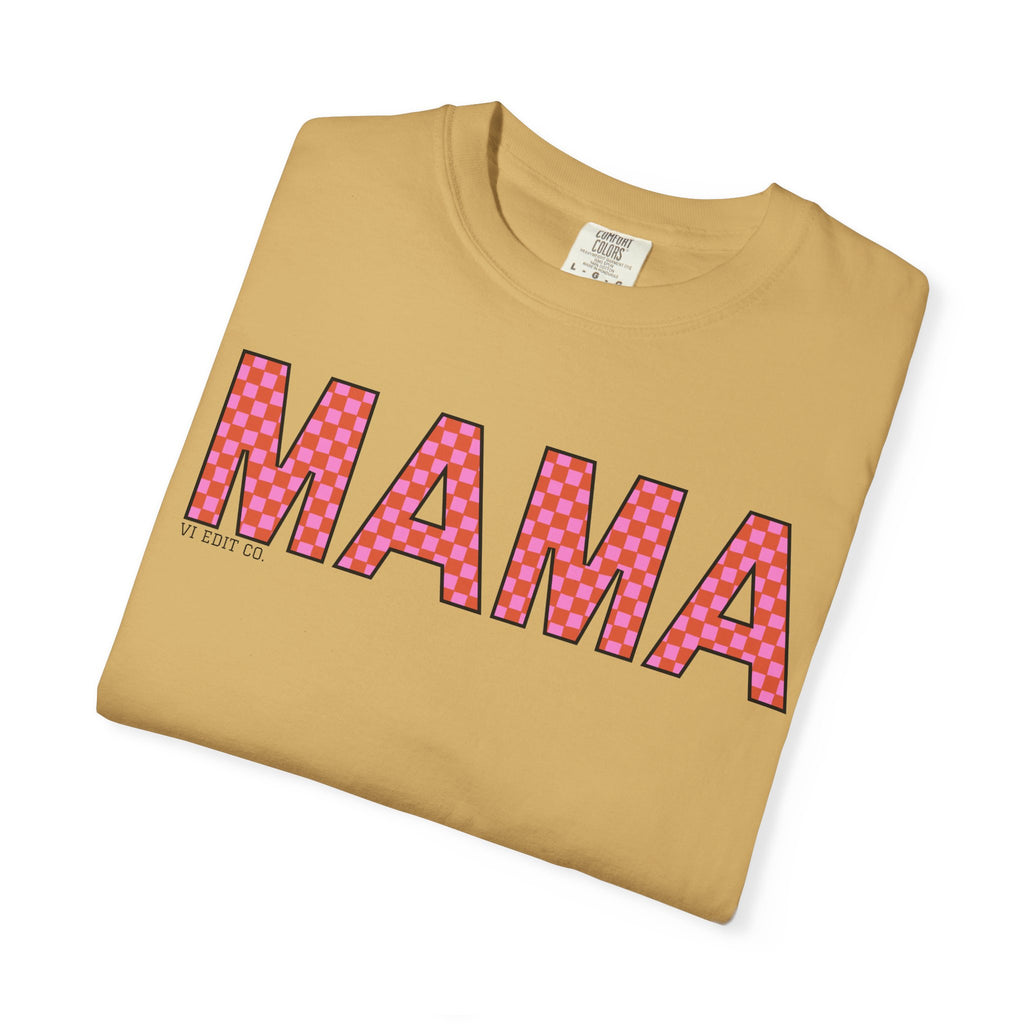 MAMA floral applique T-shirt | Mama graphic tee