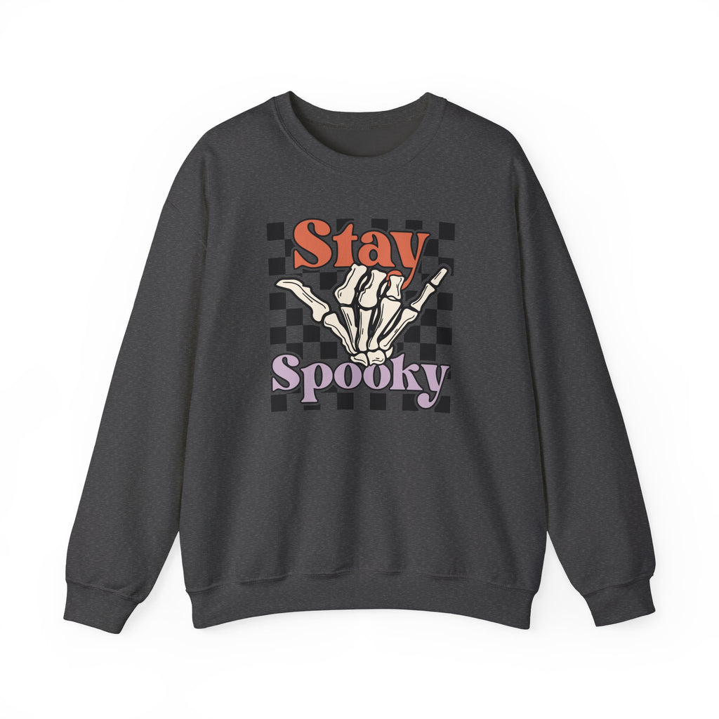 Stay Spooky Skeleton Crewneck Sweatshirt