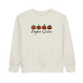 Toddler Sweatshirt — Pumpkin Season Jack-O'-Lanterns Fall Crewneck
