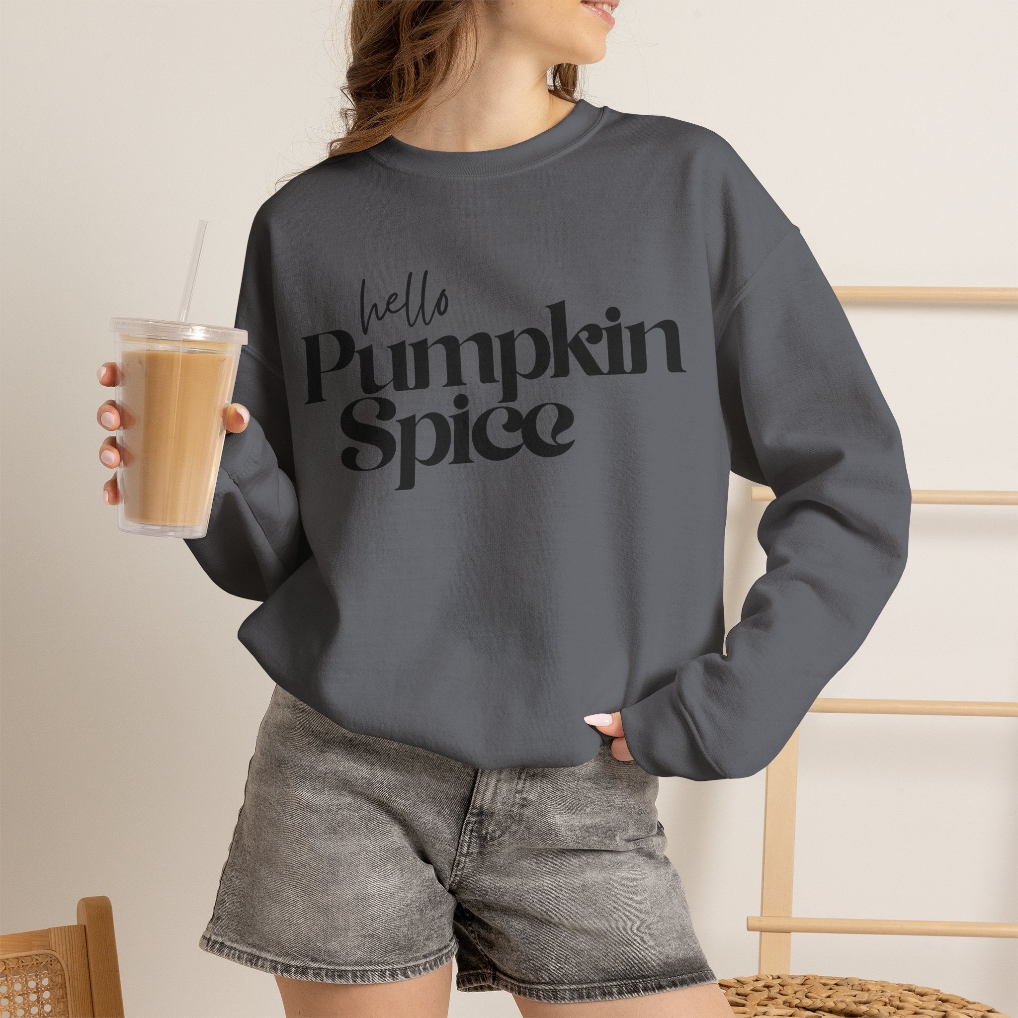 Hello Pumpkin Spice Crewneck