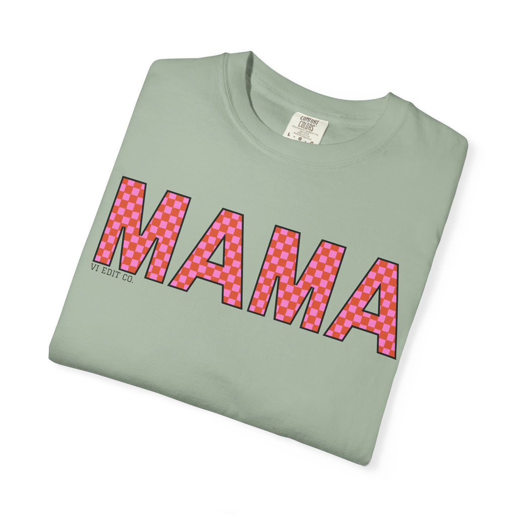 MAMA floral applique T-shirt | Mama graphic tee