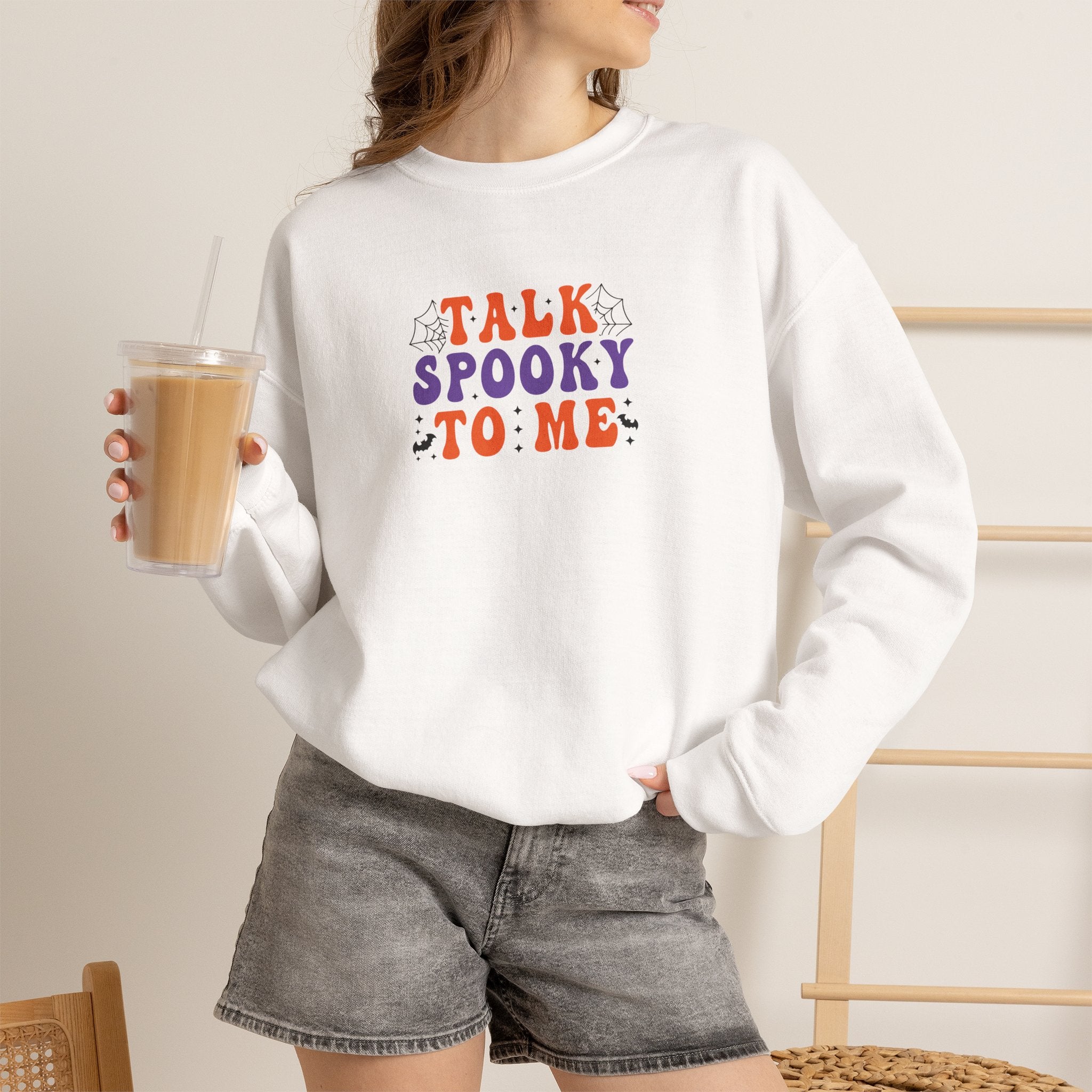 Talk Spooky To Me Crewneck
