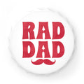 Rad Dad Bottle Opener — Retro Mustache Father’s Day Gift
