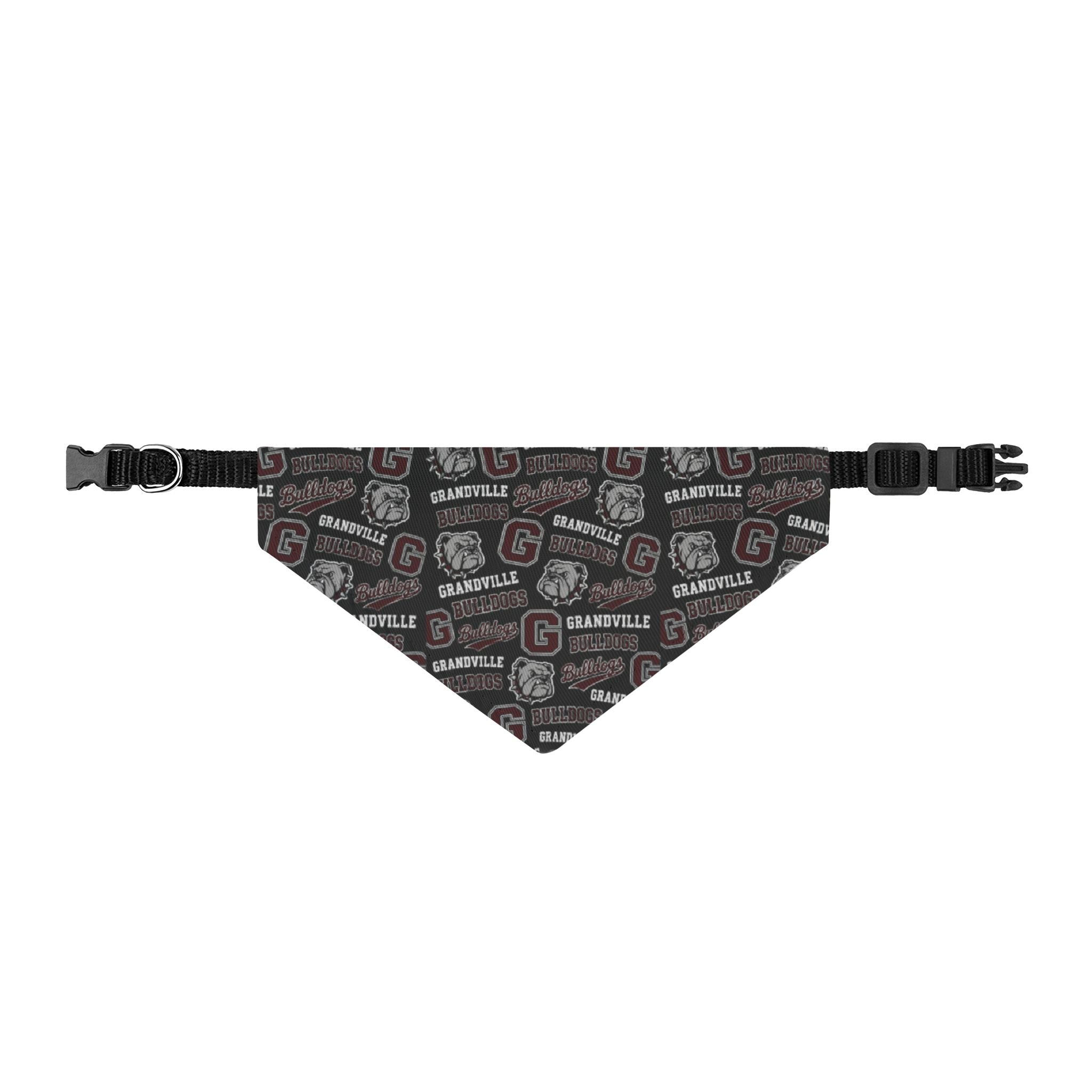Clip-On Pet Bandana — Grandsville Vintage Logo Dog Scarf