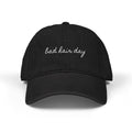 Bad Hair Day Embroidered Denim Hat