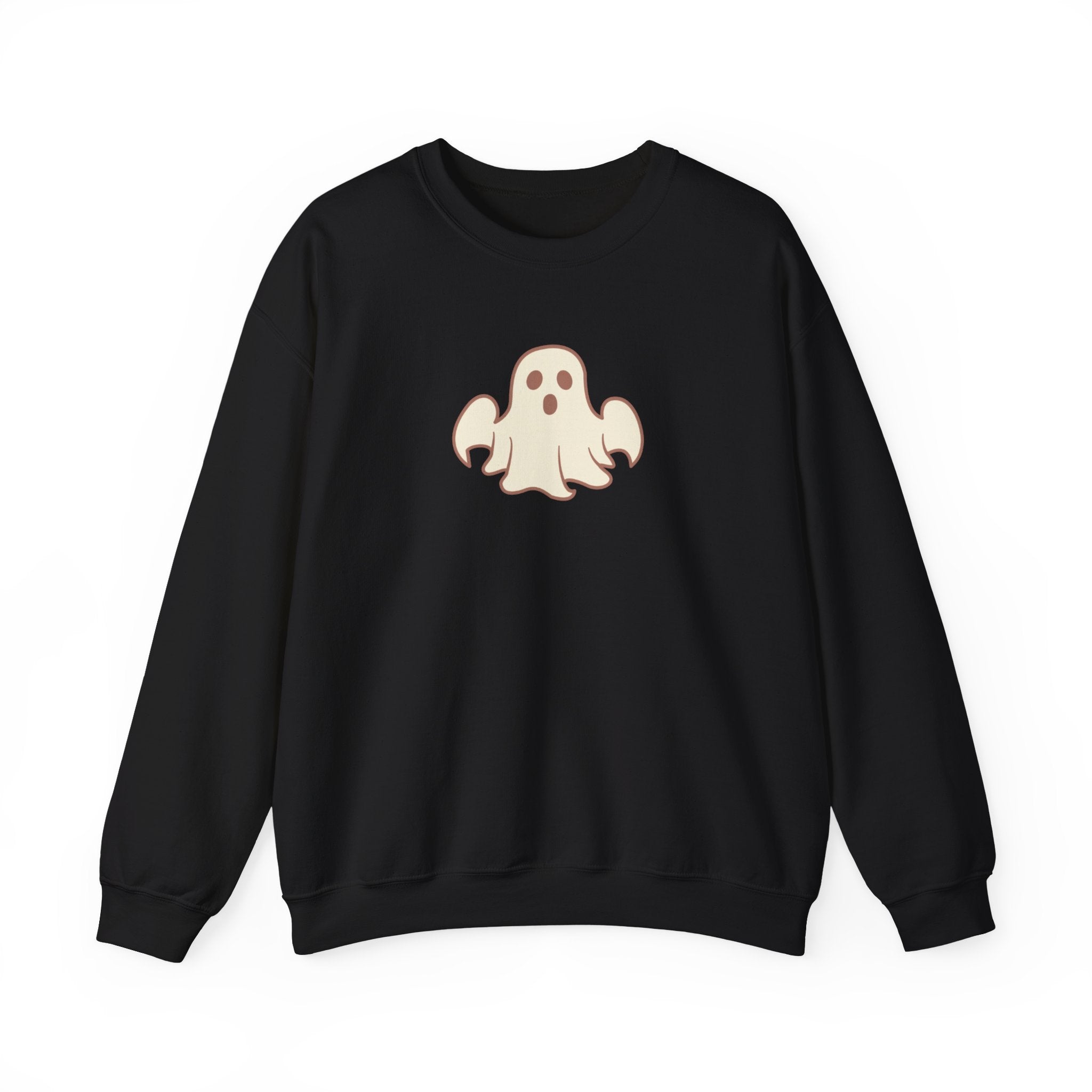 Ghost Graphic Sweatshirt — Cute Halloween Crewneck