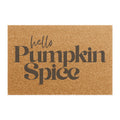 Hello Pumpkin Spice Welcome Mat