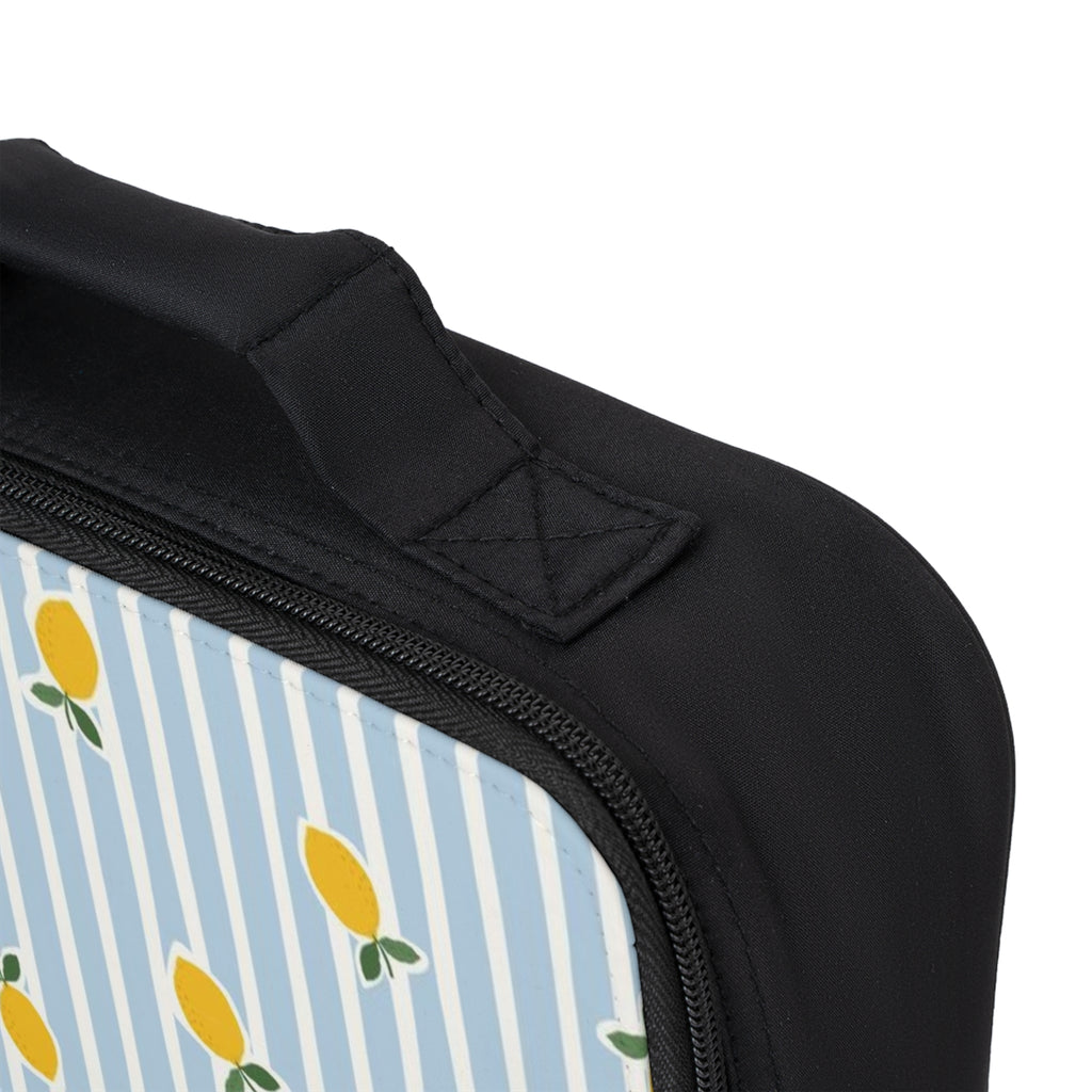 Lemon Stripe Lunch Bag
