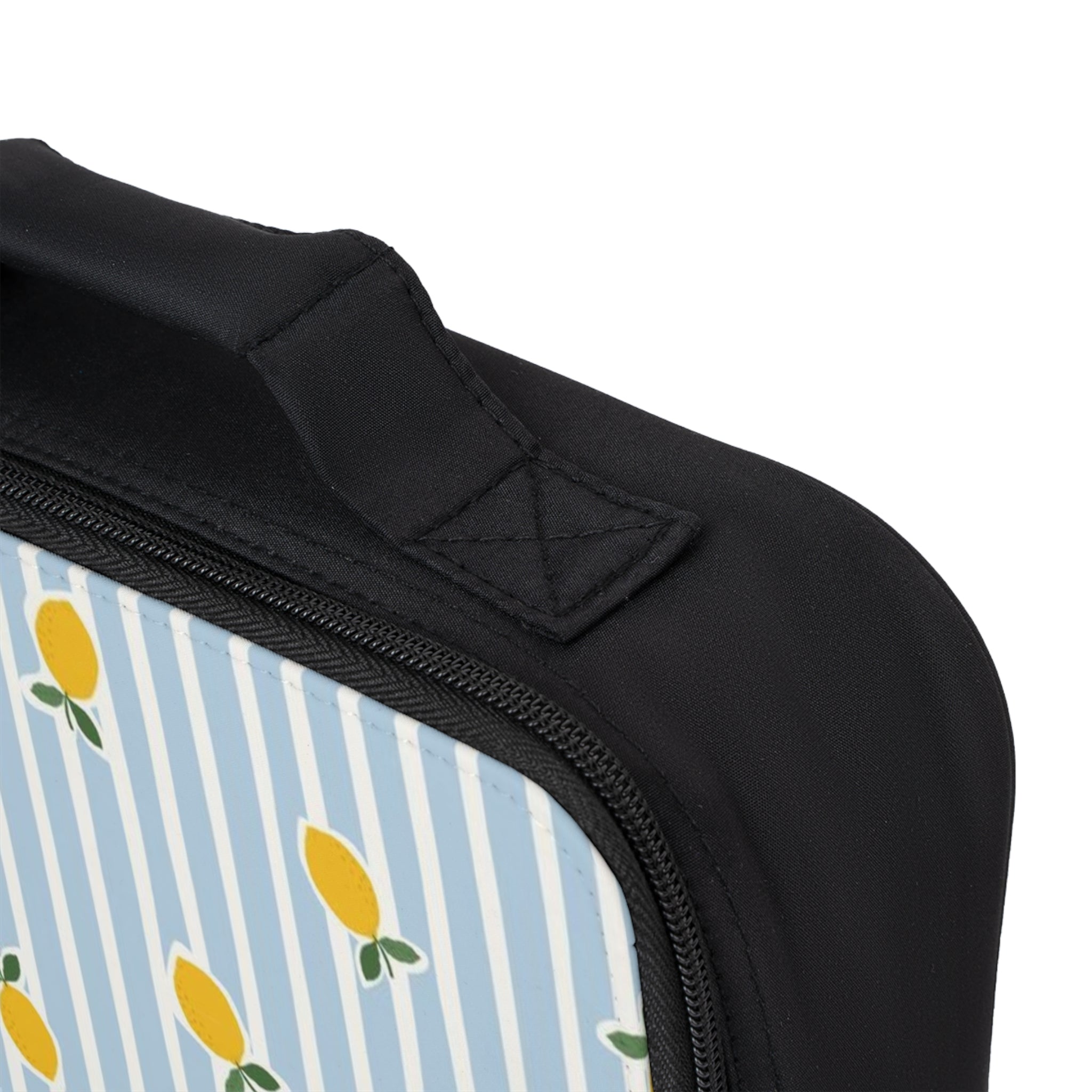 Lemon Stripe Lunch Bag