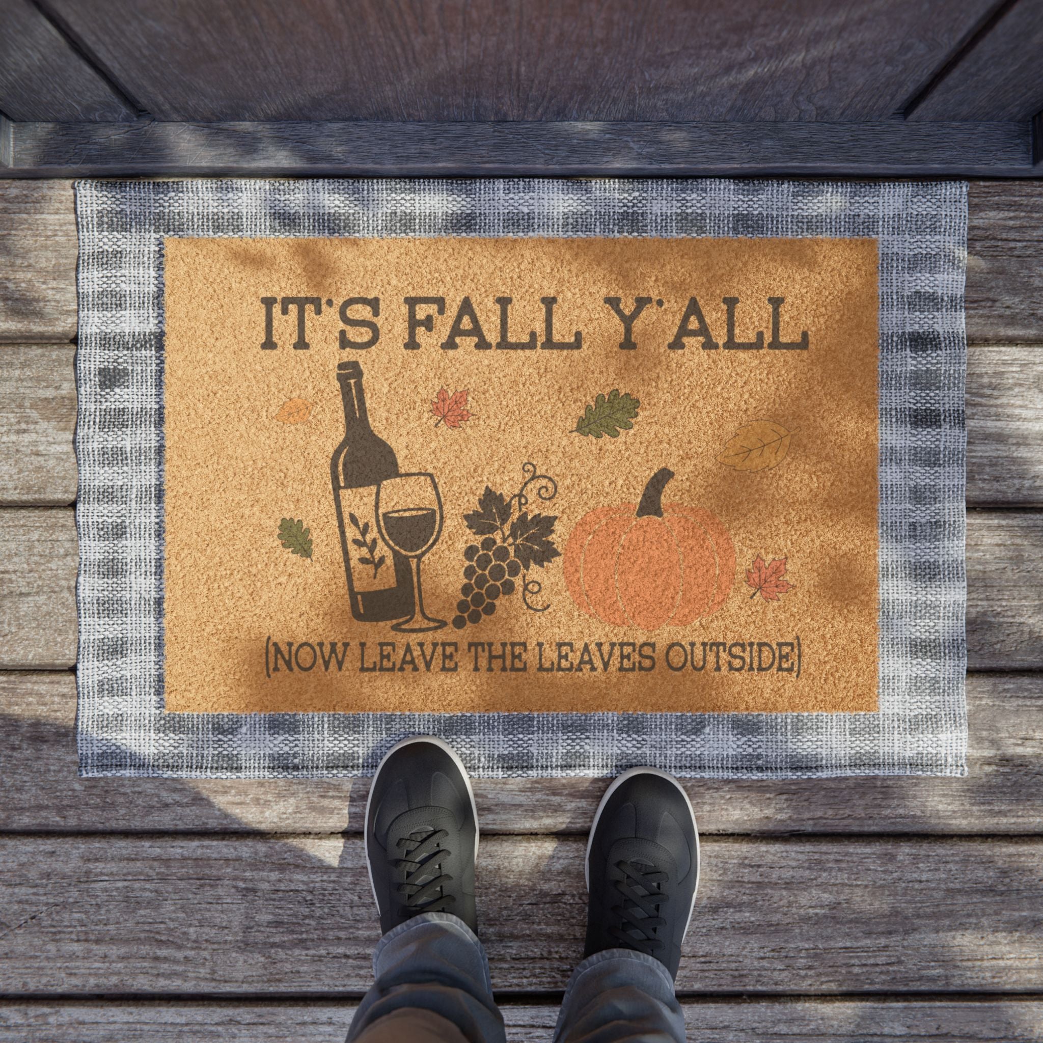 Its Fall Y'all Welcome Mat
