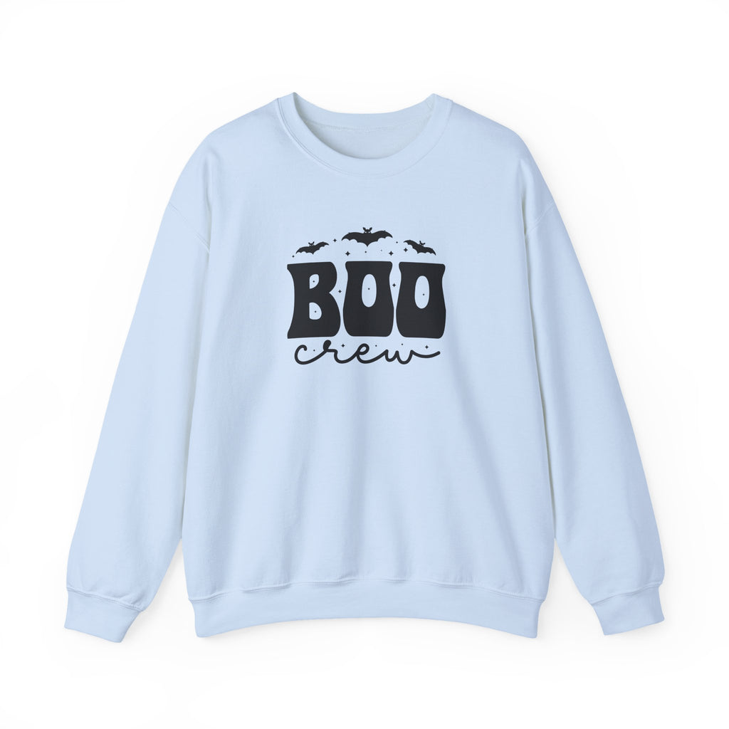 Boo Crew Sweatshirt – Cute Halloween Crewneck with Bats