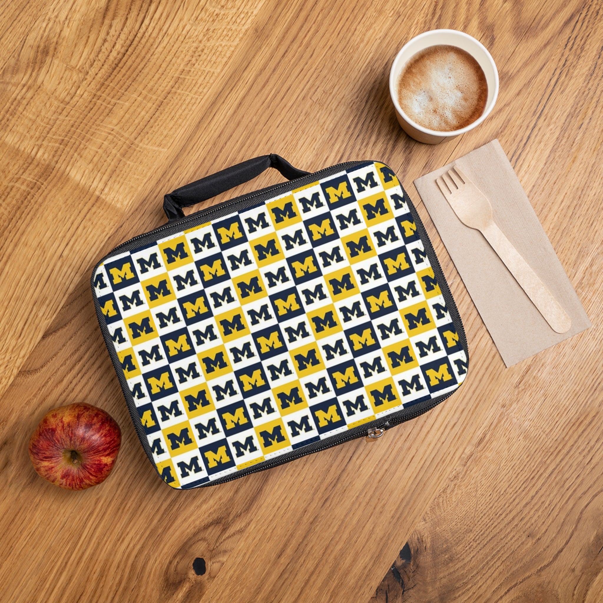 Michigan Pattern Lunch Box