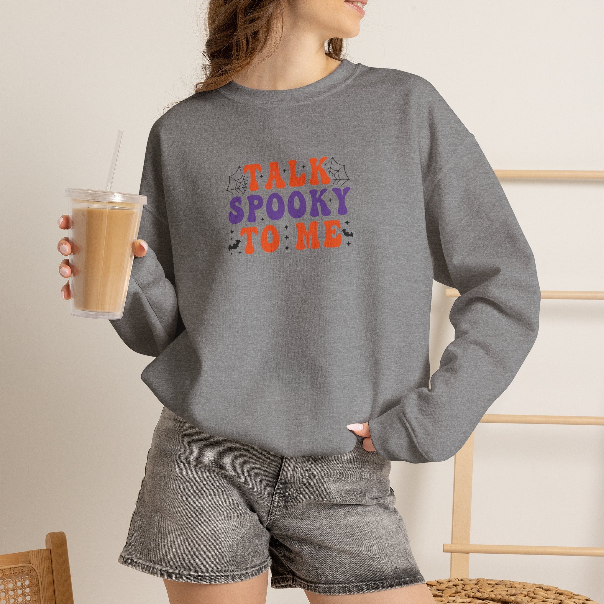 Talk Spooky To Me Crewneck