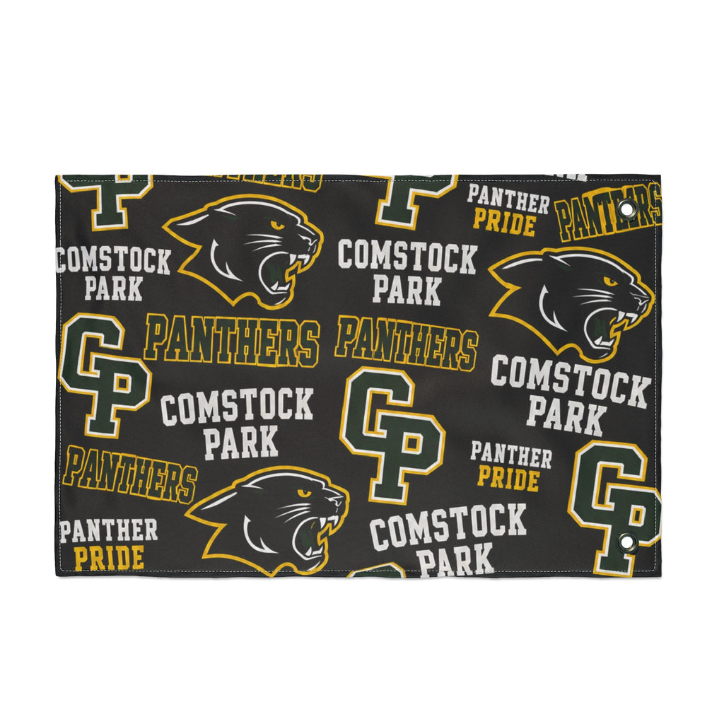 Comstock Park Panthers Double-Sided Flag