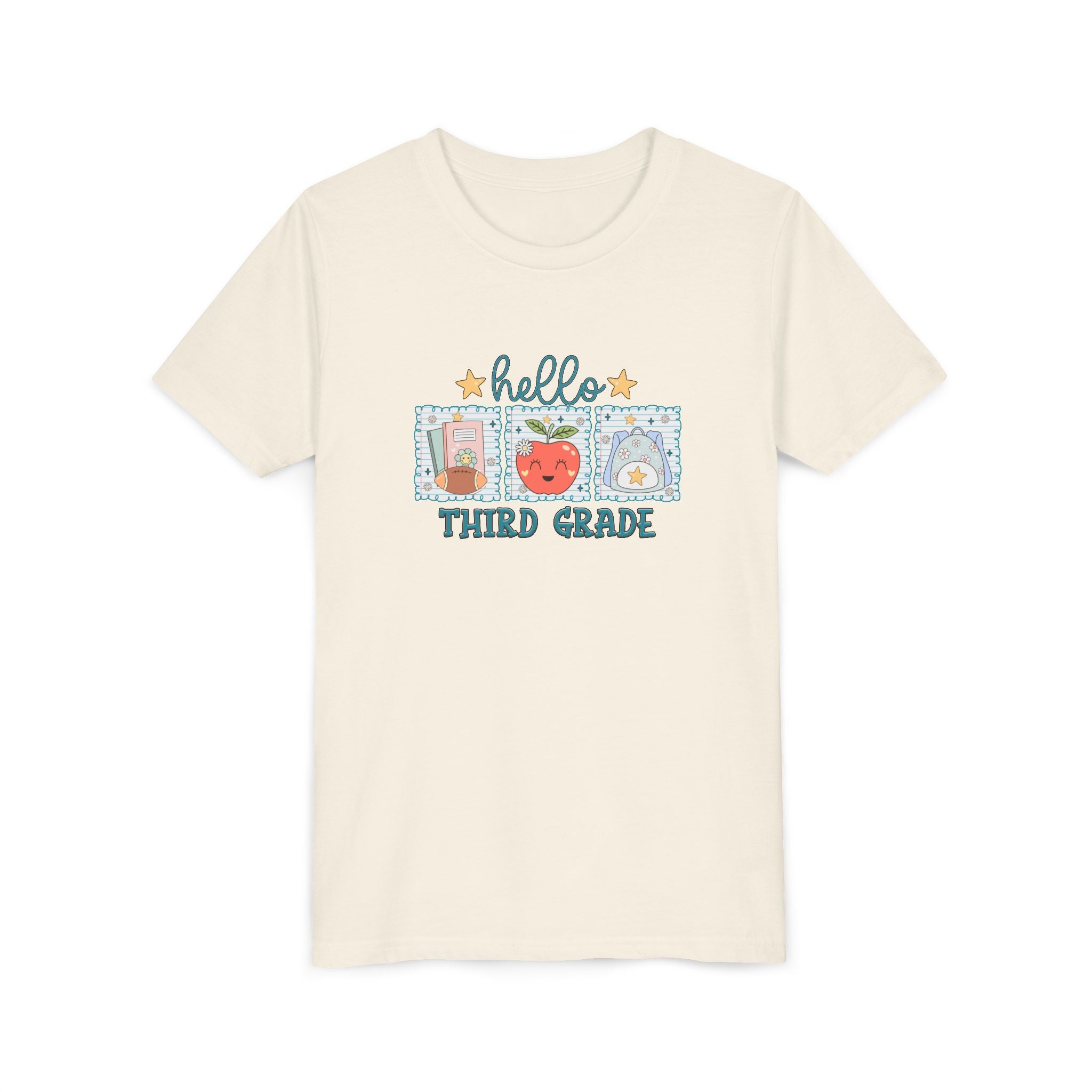 Hello Third Grade Tee - Youth