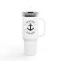 Boating Season 40oz Insulated Travel Mug — Anchor Nautical Tumbler