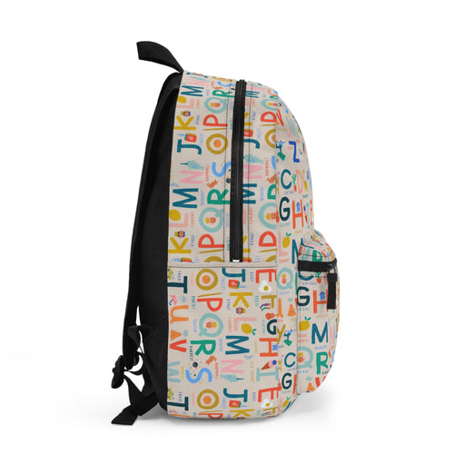 Alphabet Backpack