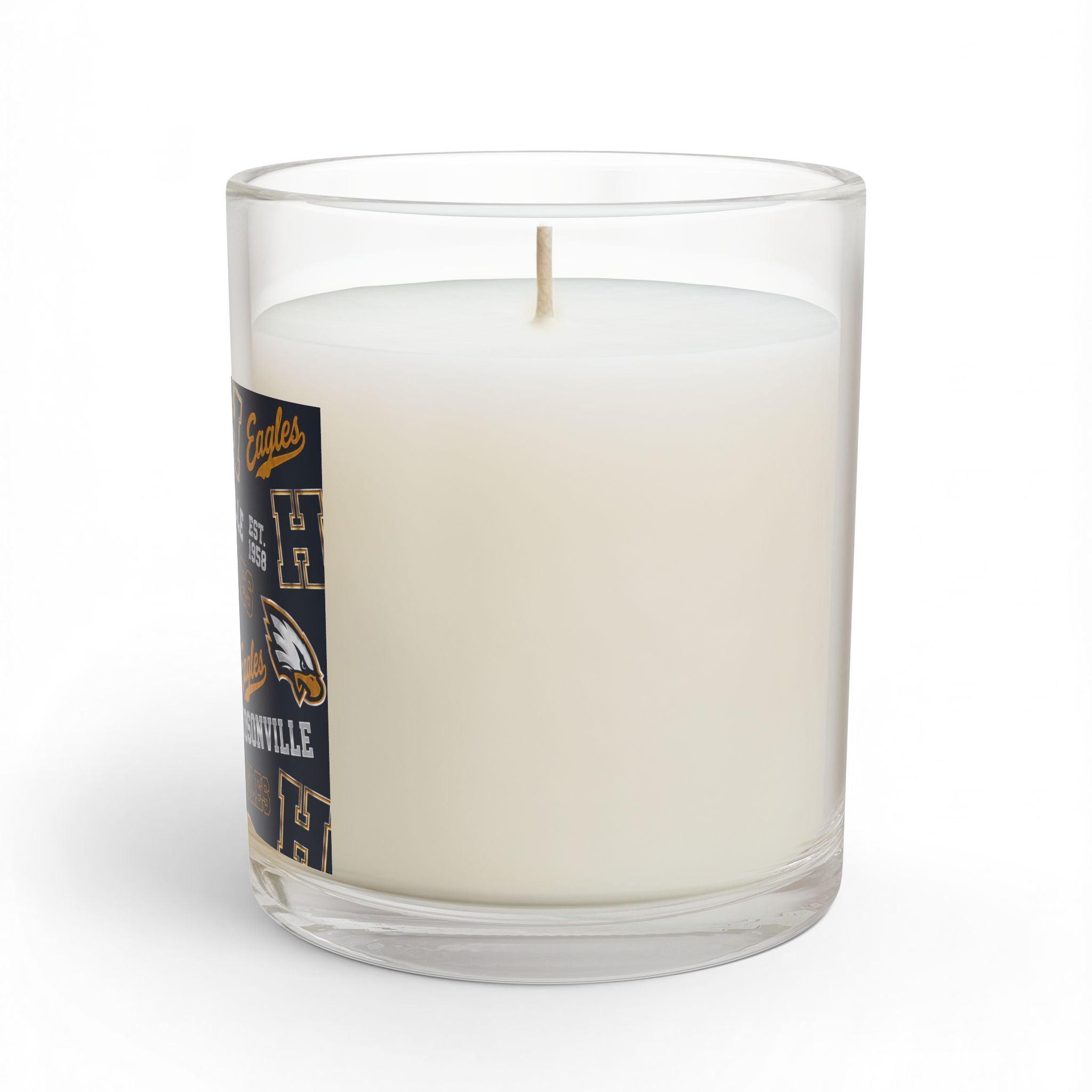 Hudsonville Eagles Glass Candle, 11oz