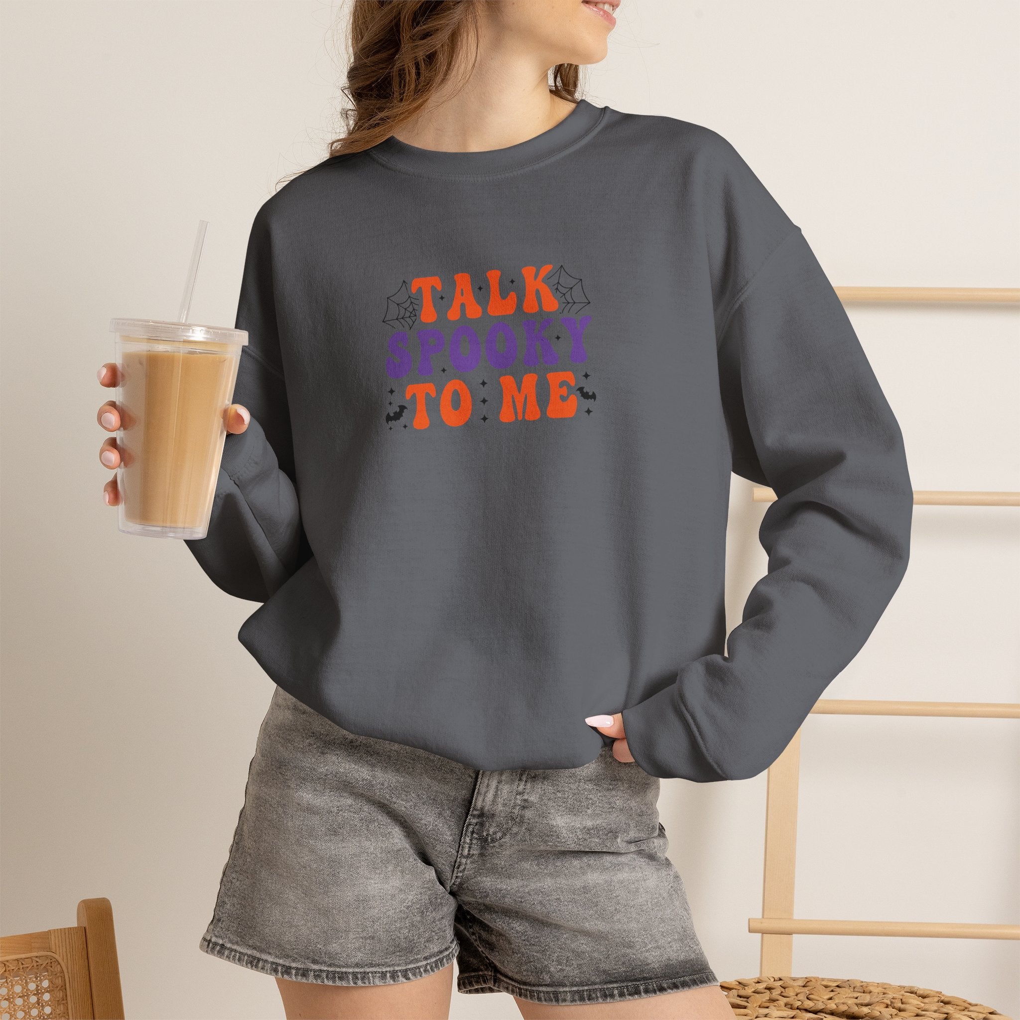 Talk Spooky To Me Crewneck
