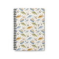 Fishing Pattern Spiral Notebook - Ruled Journal for Anglers & Outdoor Notes