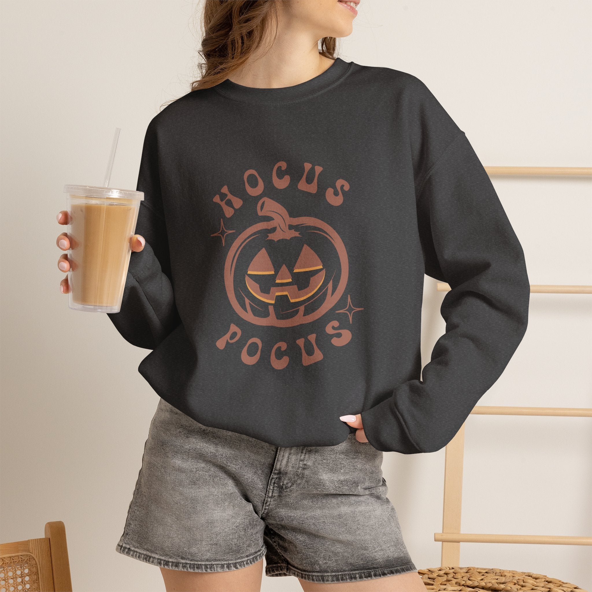 Hocus Pocus Pumpkin Crewneck Sweatshirt