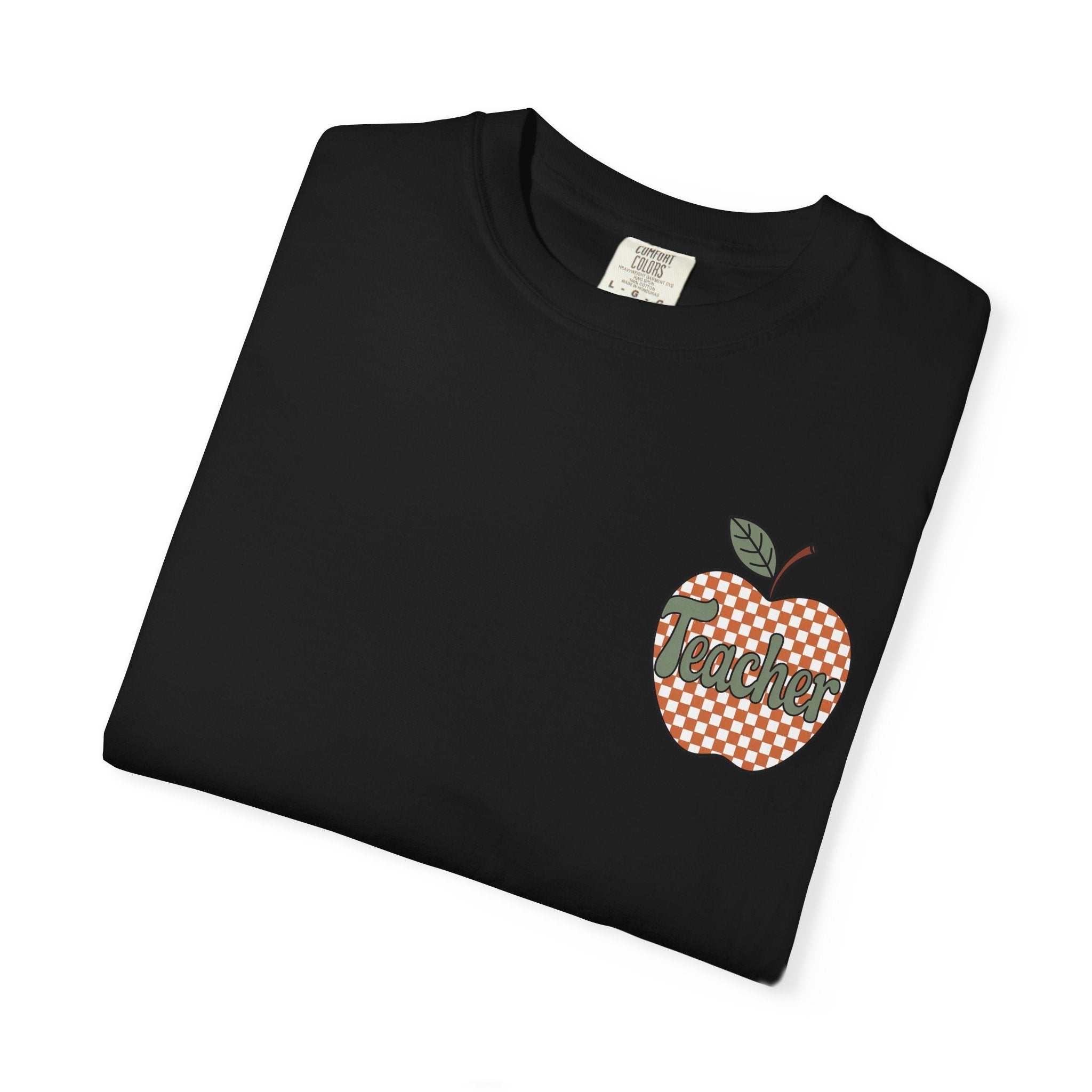 Apple Checkerboard Graphic T-Shirt