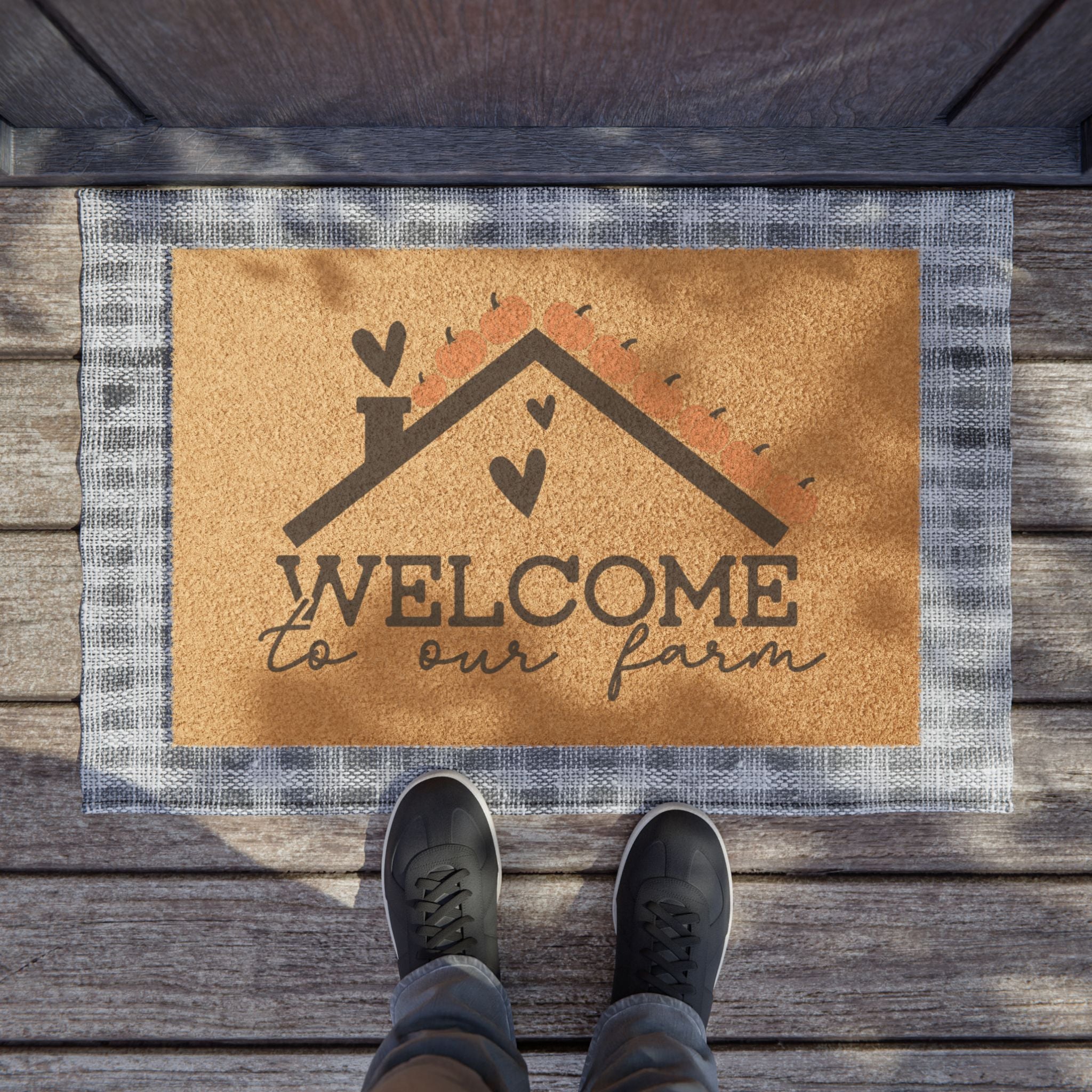 Welcome to Our Farm Welcome Mat