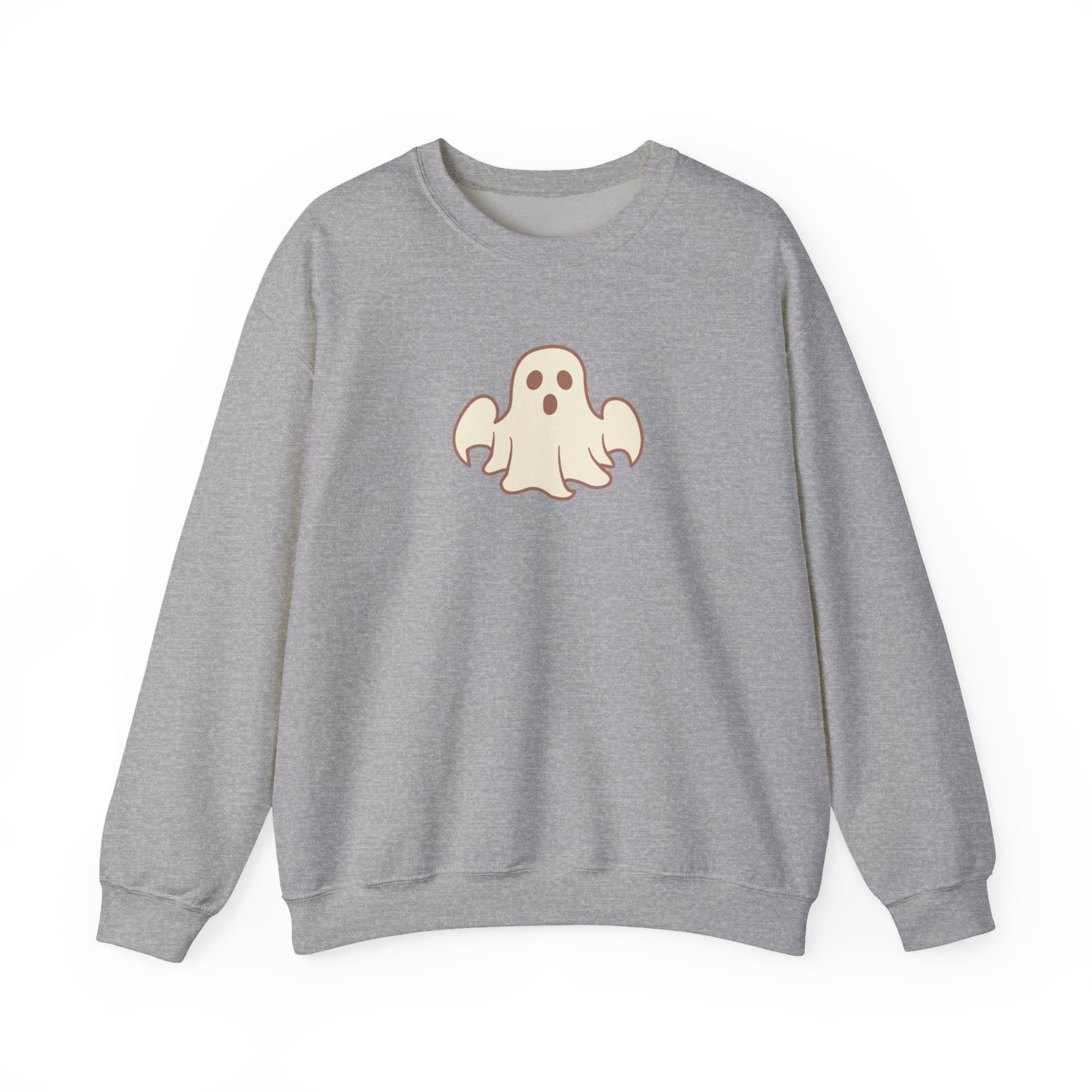 Ghost Graphic Sweatshirt — Cute Halloween Crewneck