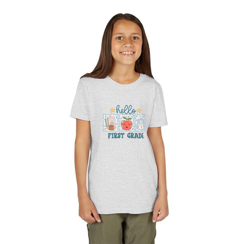 Hello First Grade Youth Tee