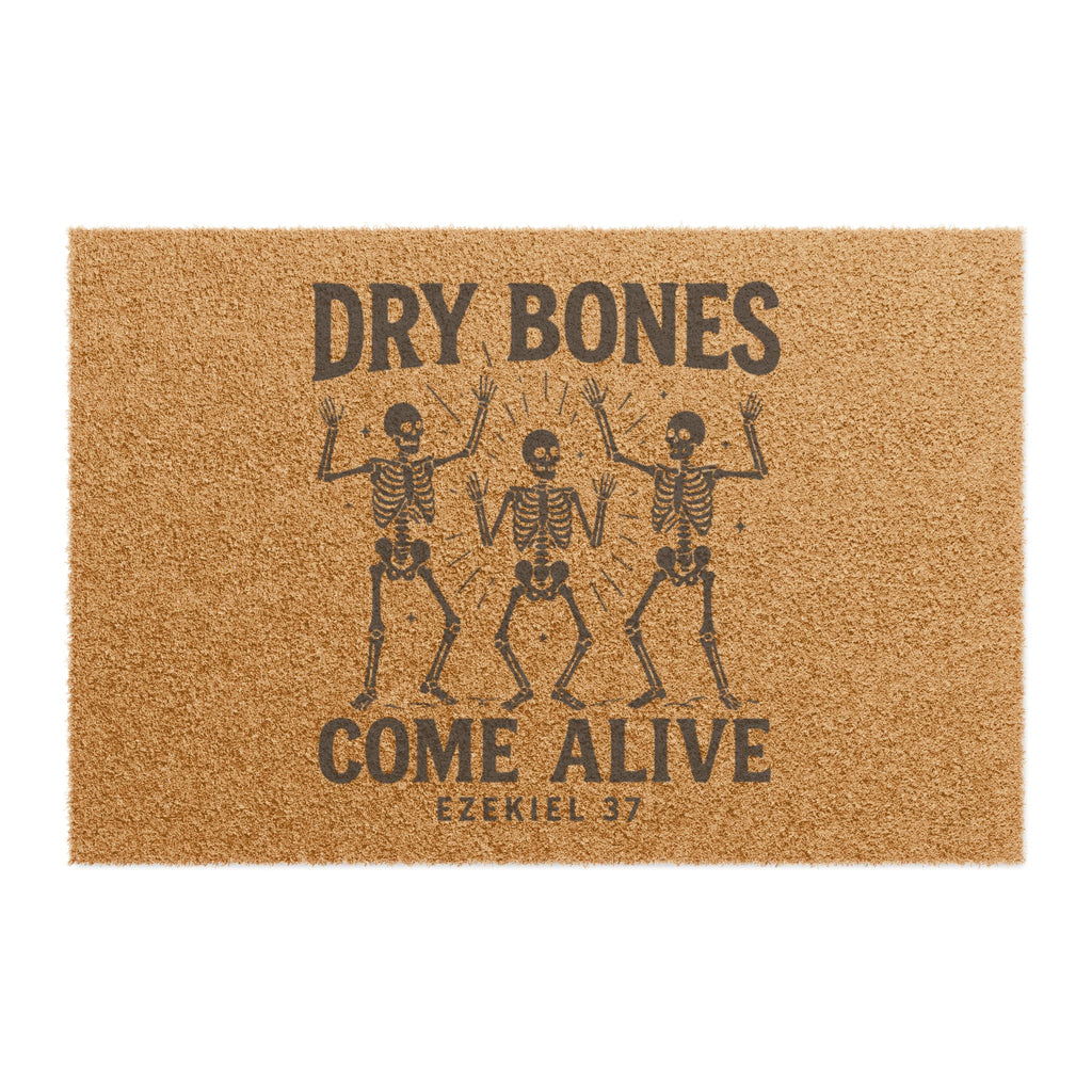 Dry Bones Come Alive Welcome Mat
