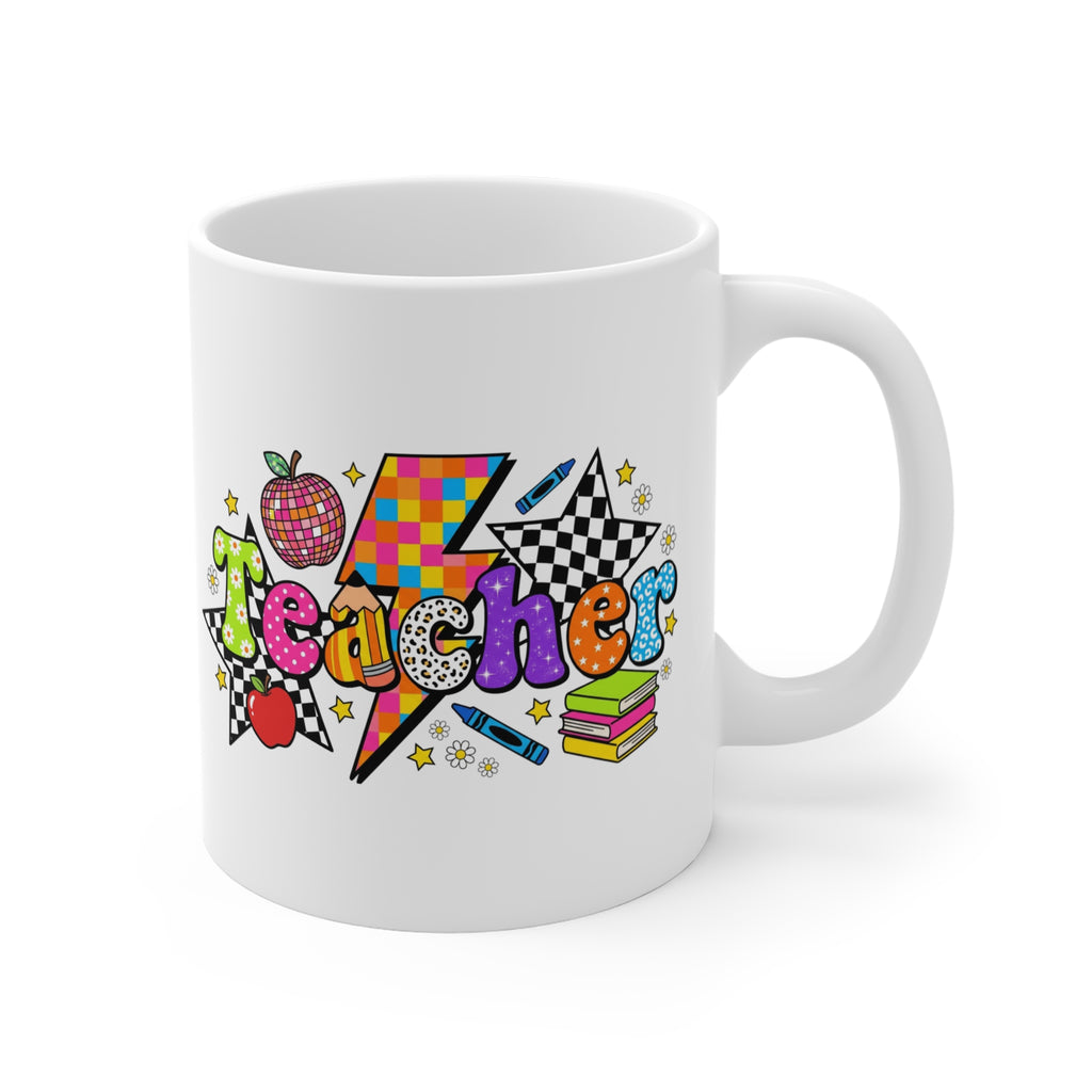 Retro Teacher Mug