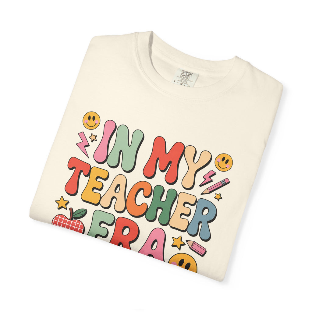 Teacher Era T-Shirt — Cute Retro "In My Teacher Era" Graphic Tee for Educators