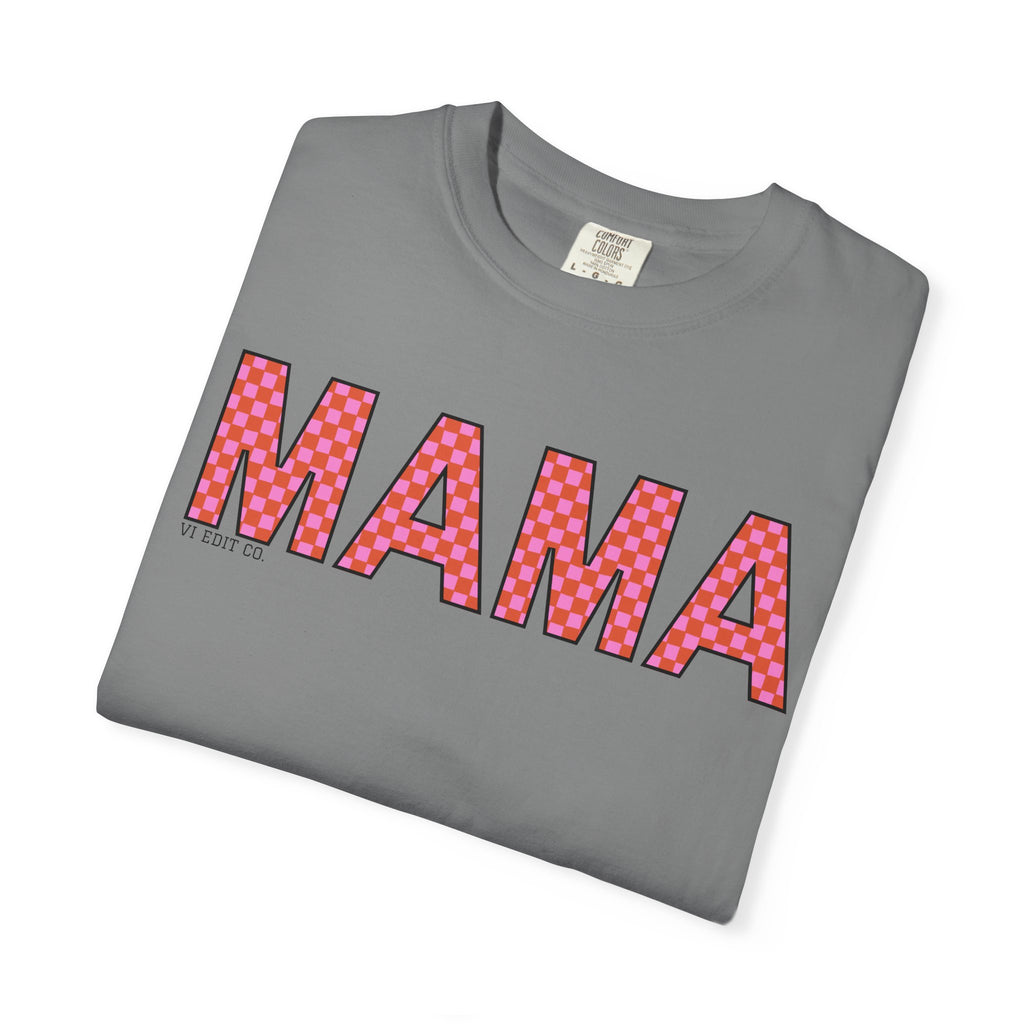 MAMA floral applique T-shirt | Mama graphic tee